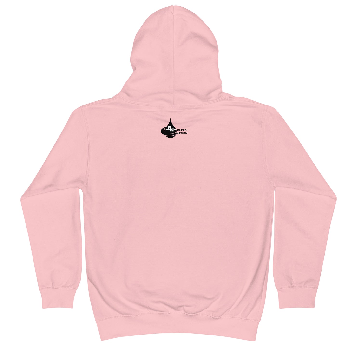 Bleed Black & Orange Kids Hoodie