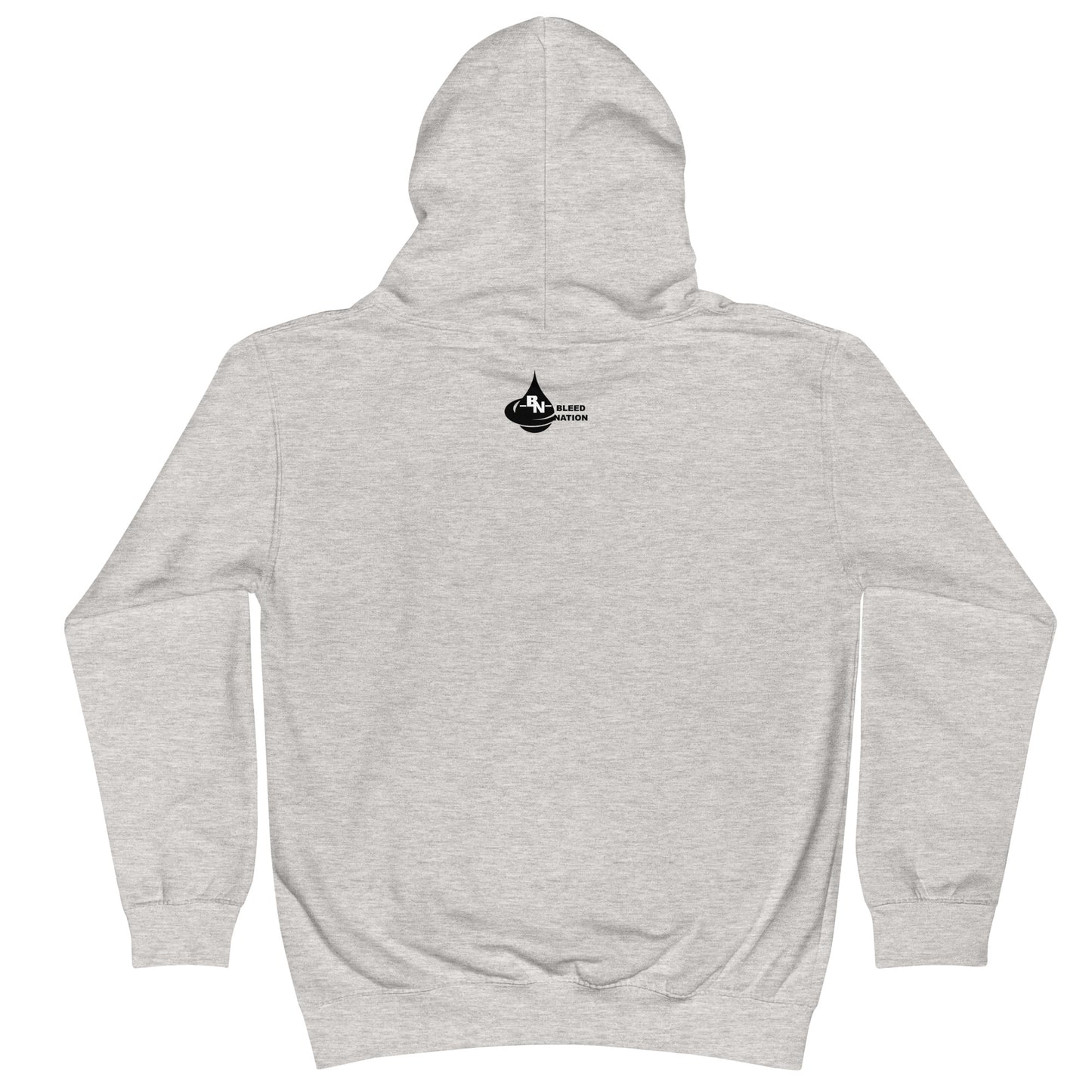 Bleed Black & Orange Kids Hoodie