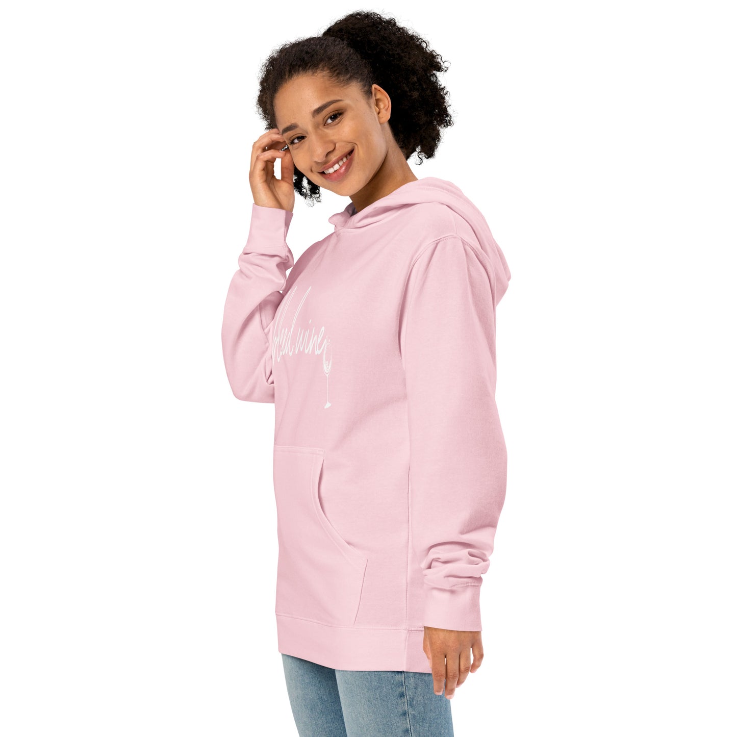 Bleed Wine Unisex midweight hoodie