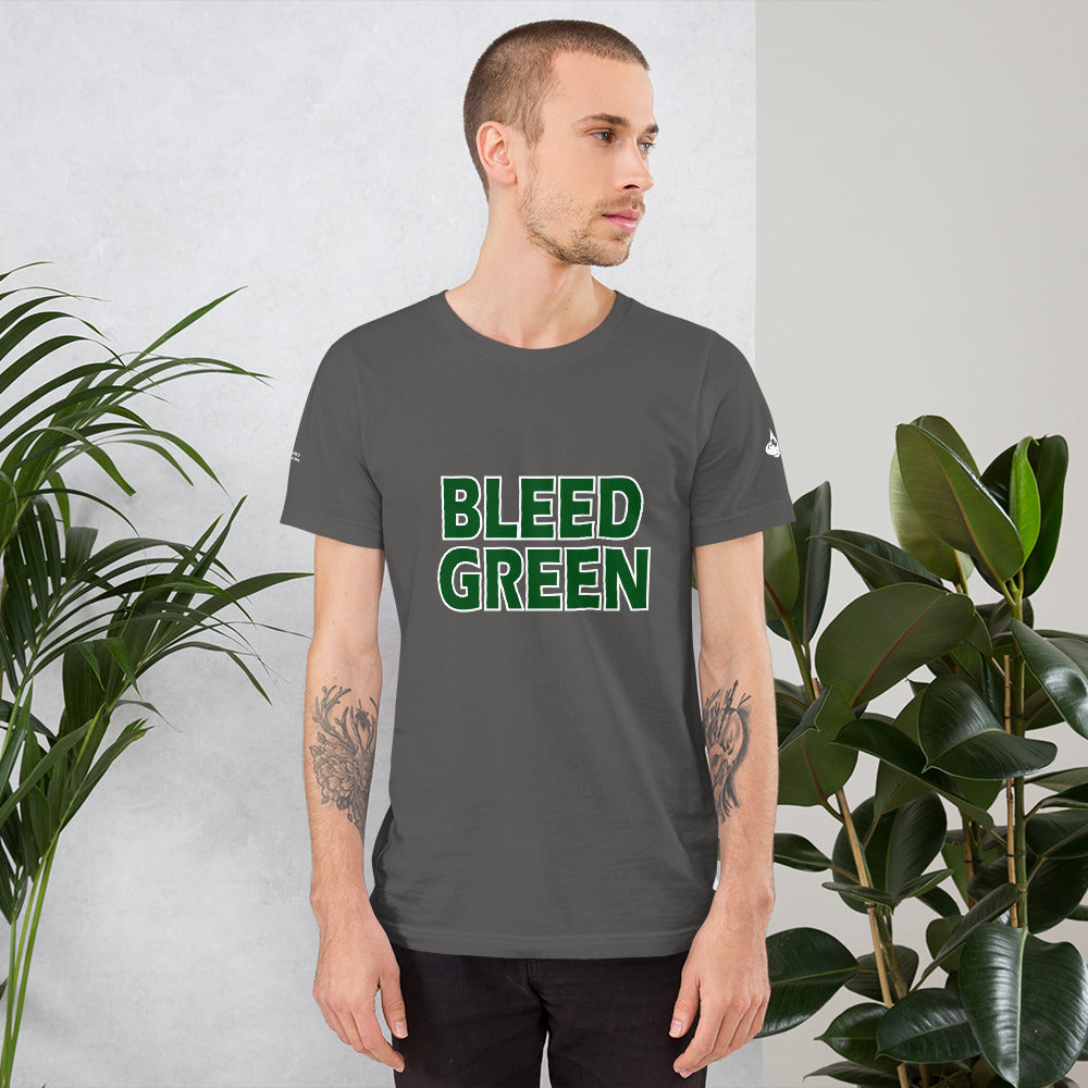 Bleed Green Unisex t-shirt
