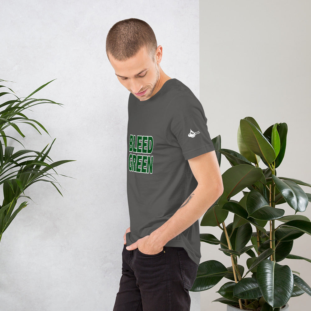 Bleed Green Unisex t-shirt