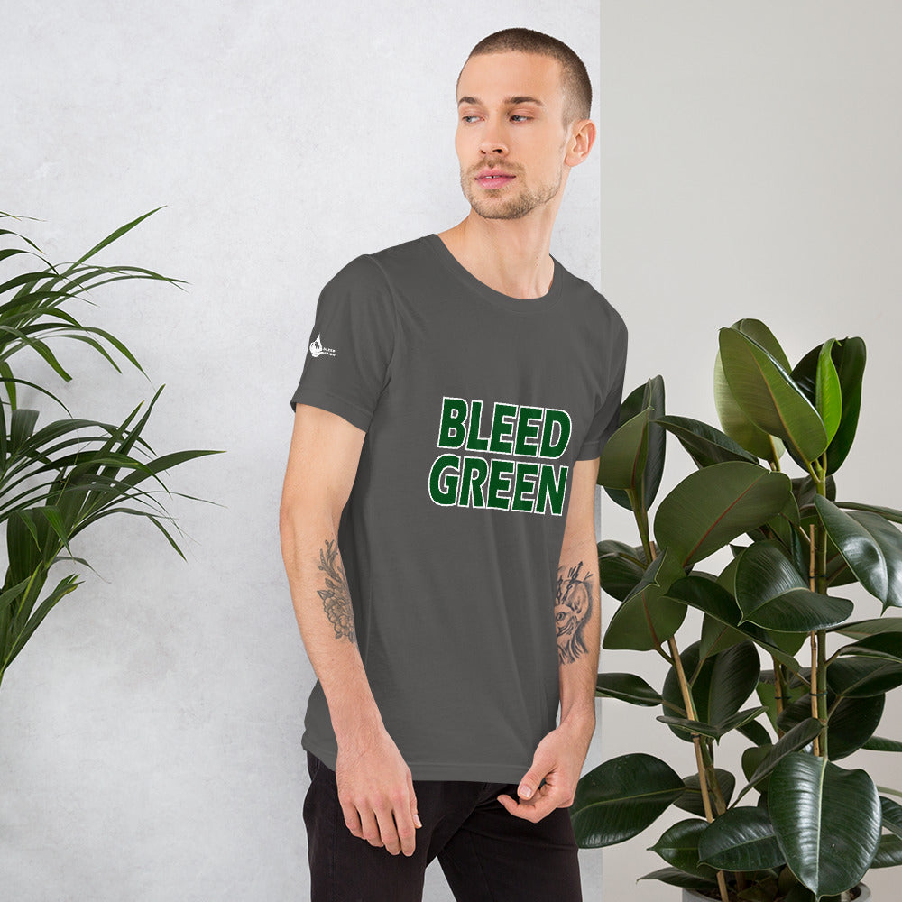 Bleed Green Unisex t-shirt