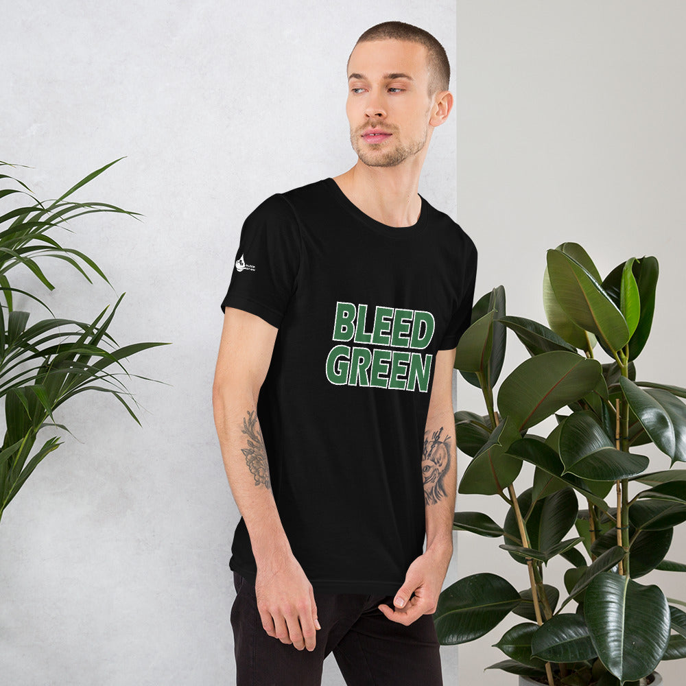 Bleed Green Unisex t-shirt