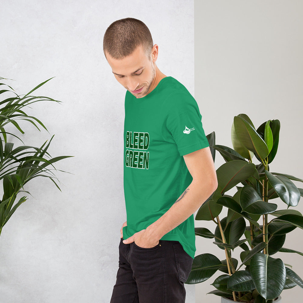 Bleed Green Unisex t-shirt