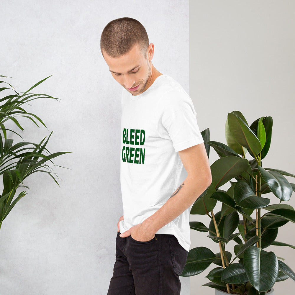 Bleed Green Unisex t-shirt