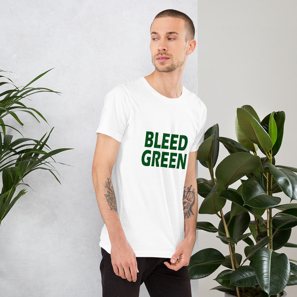 Bleed Green Unisex t-shirt