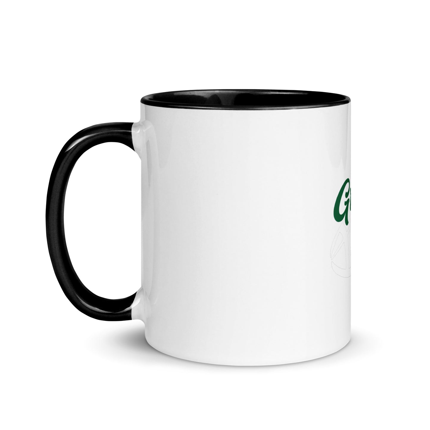 Bleed Green #1 Mug with Color Inside