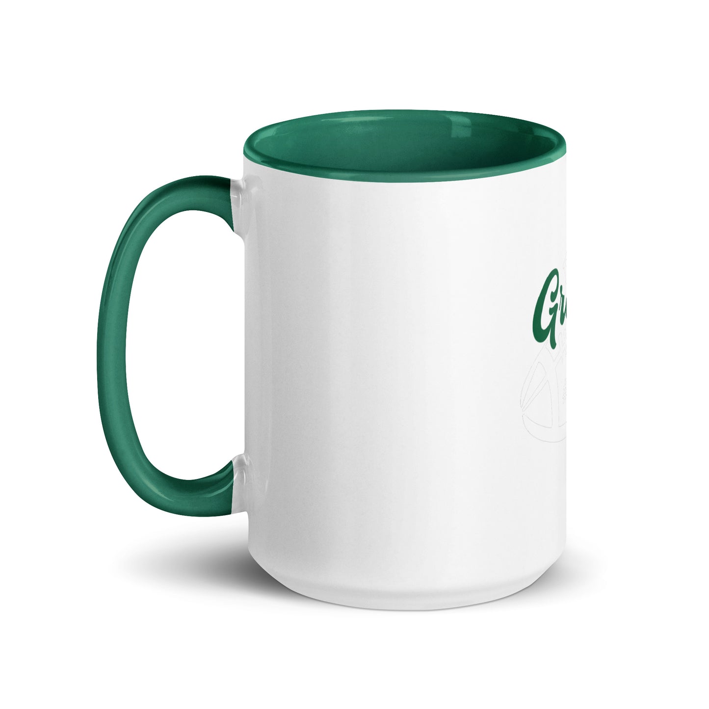 Bleed Green Mom #1 Mug with Color Inside