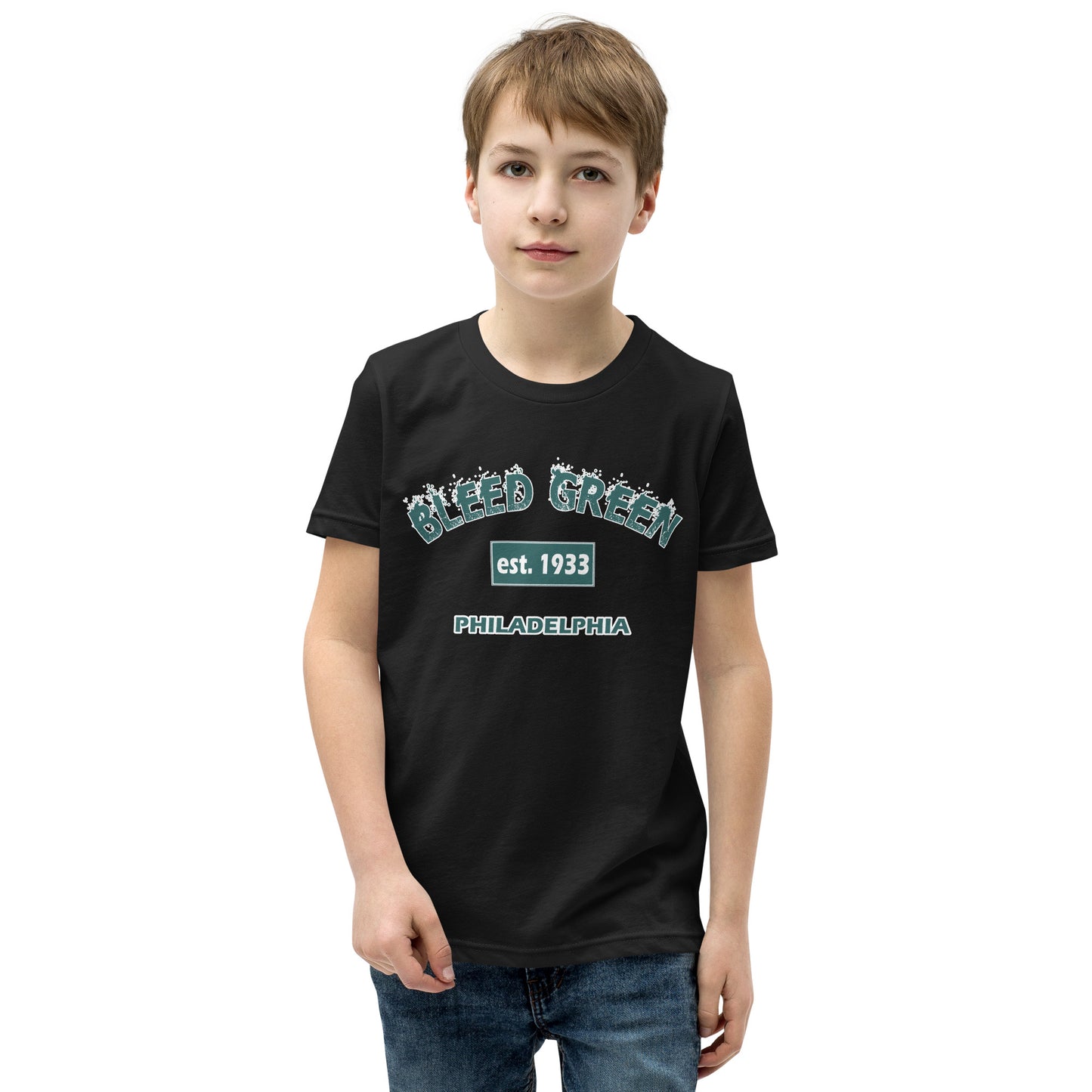 Bleed Green Est. 1933 Youth Short Sleeve T-Shirt