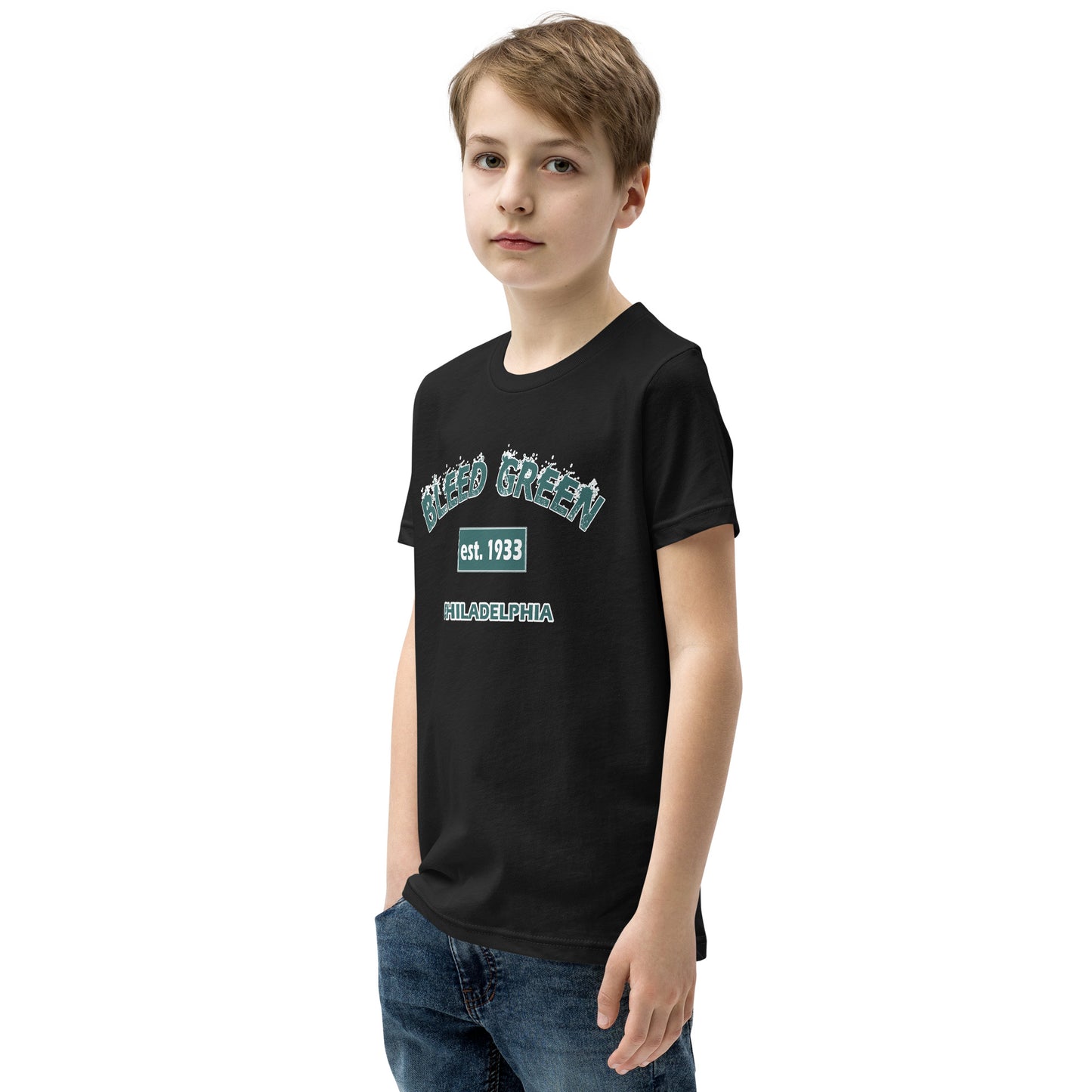 Bleed Green Est. 1933 Youth Short Sleeve T-Shirt