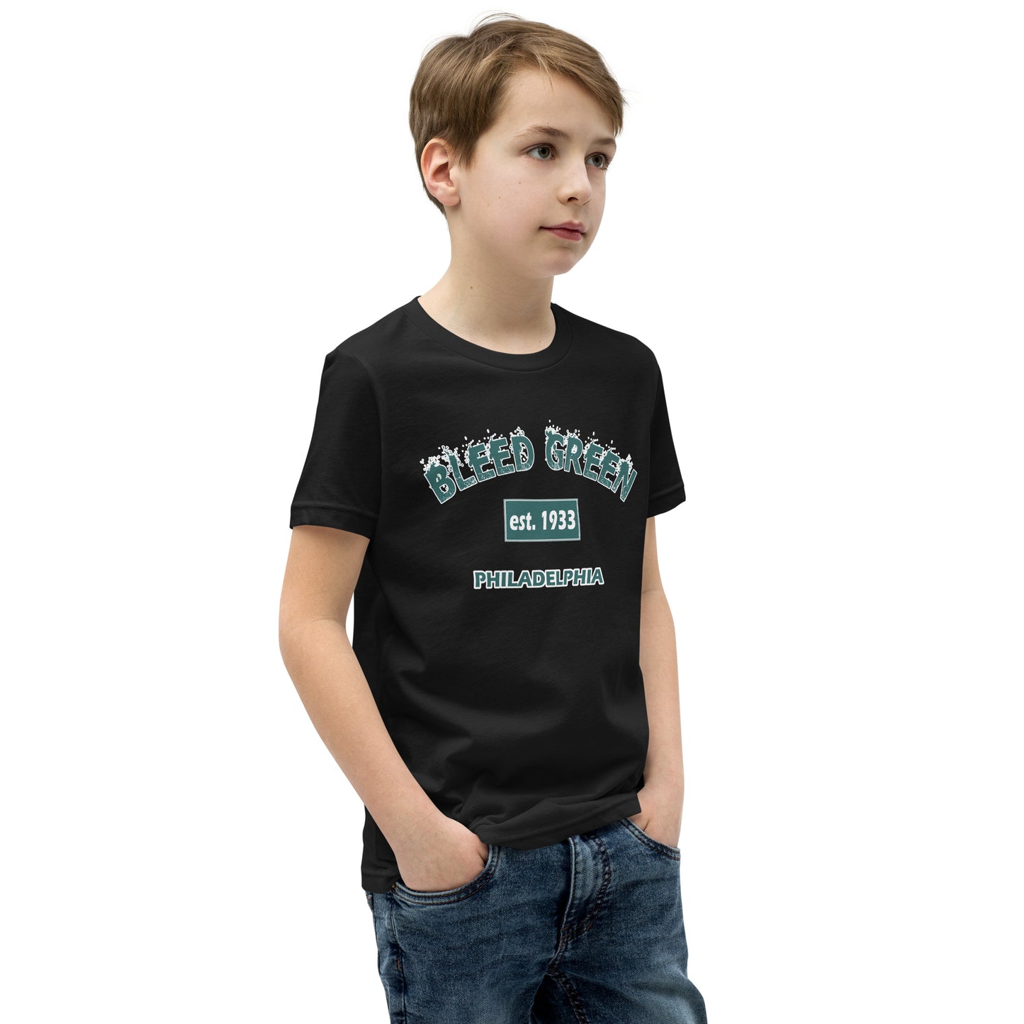 Bleed Green Est. 1933 Youth Short Sleeve T-Shirt