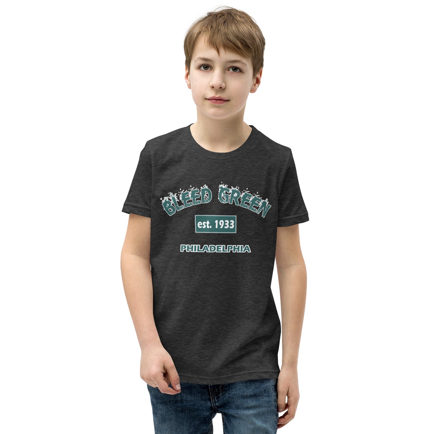 Bleed Green Est. 1933 Youth Short Sleeve T-Shirt
