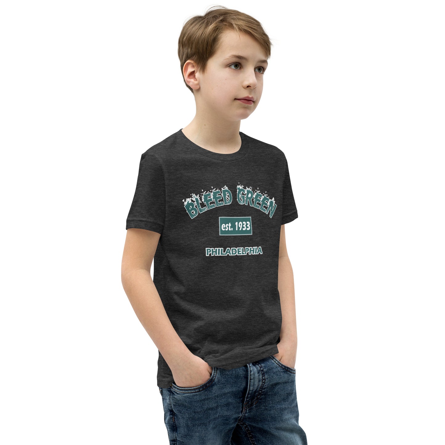 Bleed Green Est. 1933 Youth Short Sleeve T-Shirt