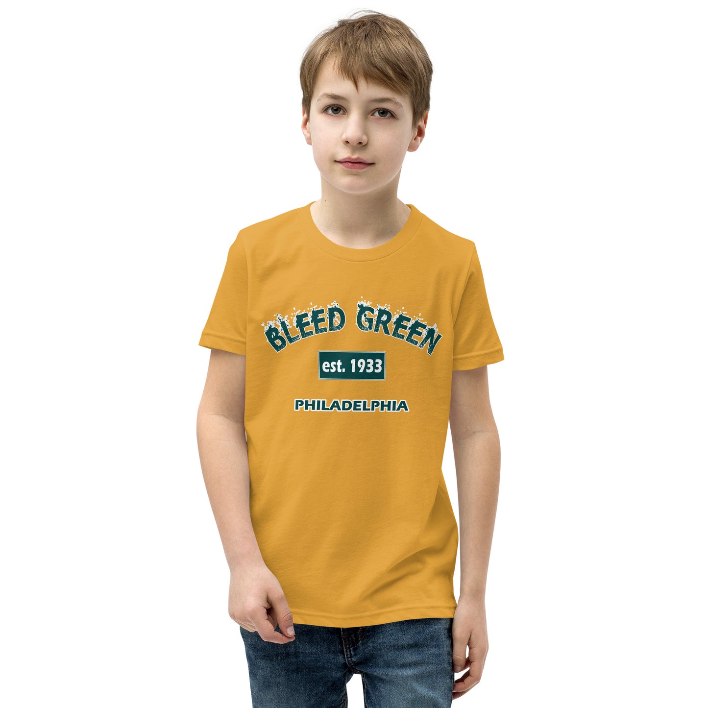 Bleed Green Est. 1933 Youth Short Sleeve T-Shirt