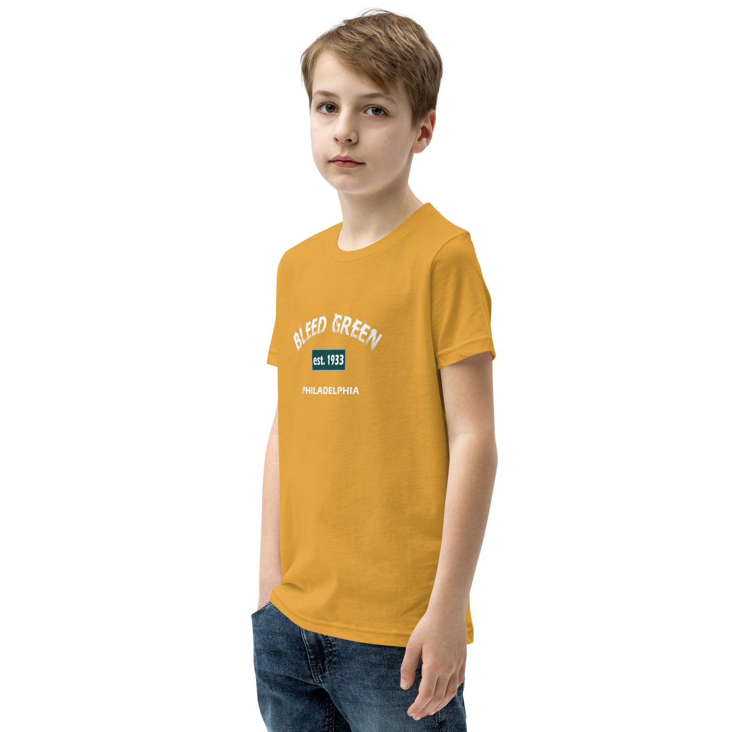 Bleed Green Est. 1933 Youth Short Sleeve T-Shirt