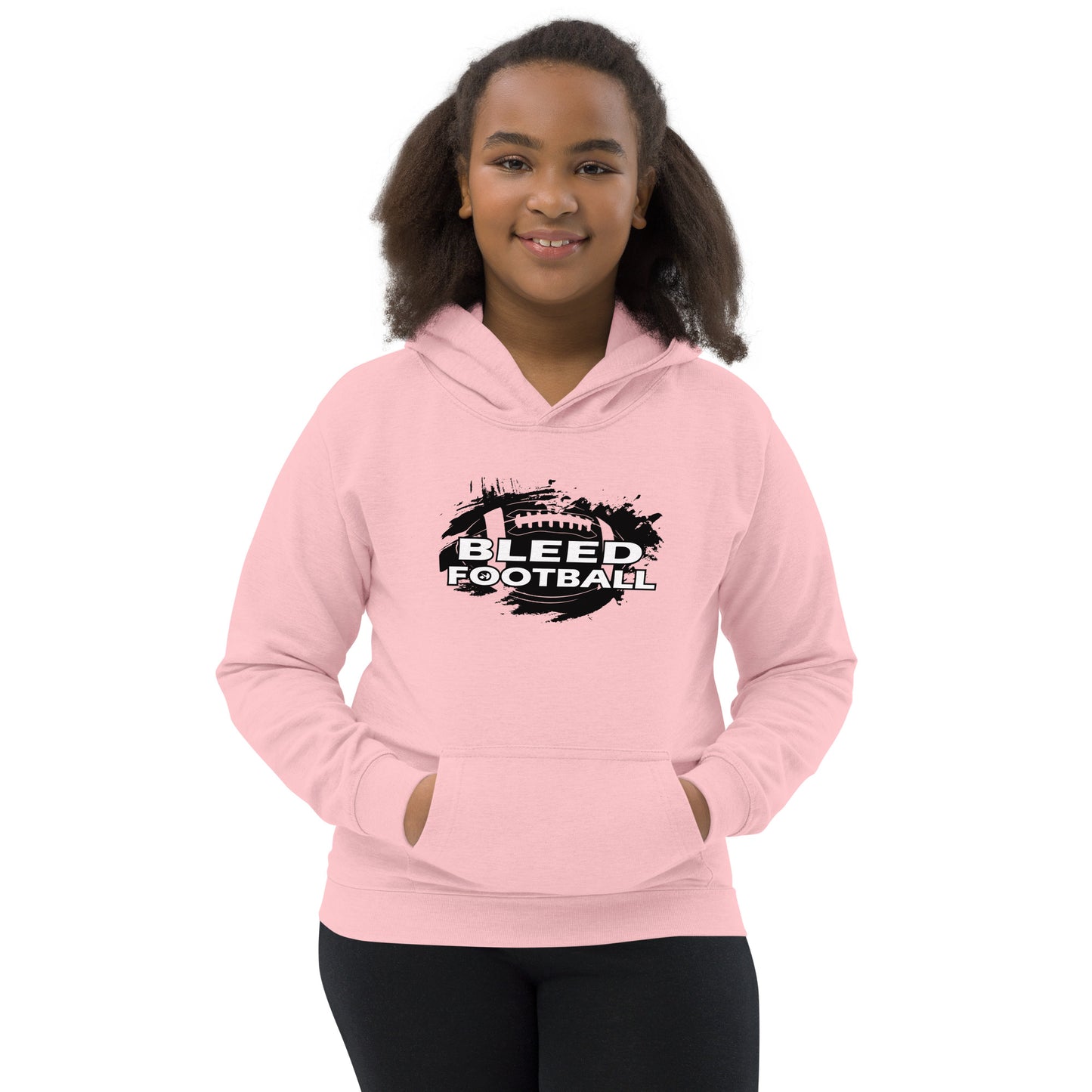Bleed Football Kid Hoodie