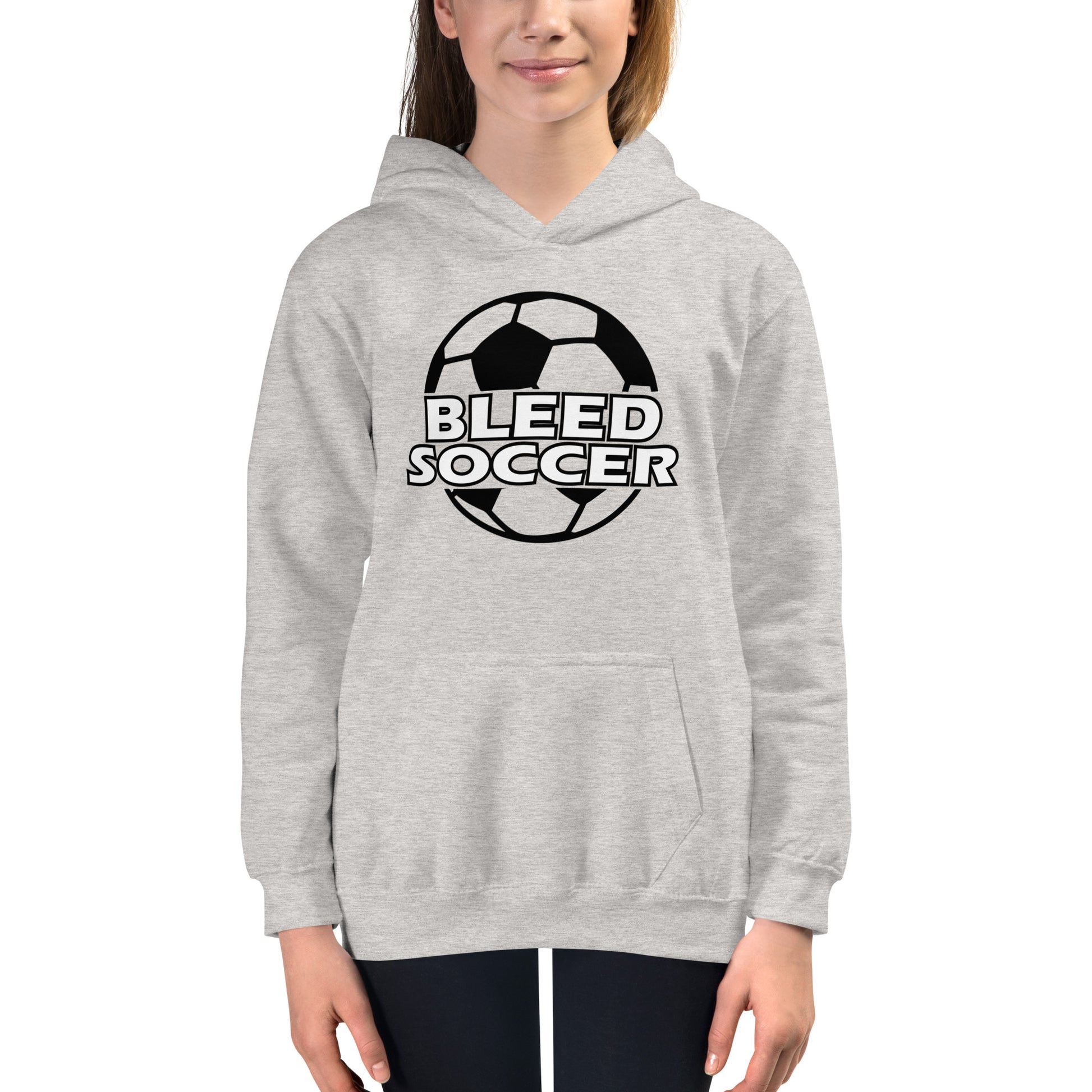 Best Unisex Great Quality Bleed Soccer Youth Printed Hoodie