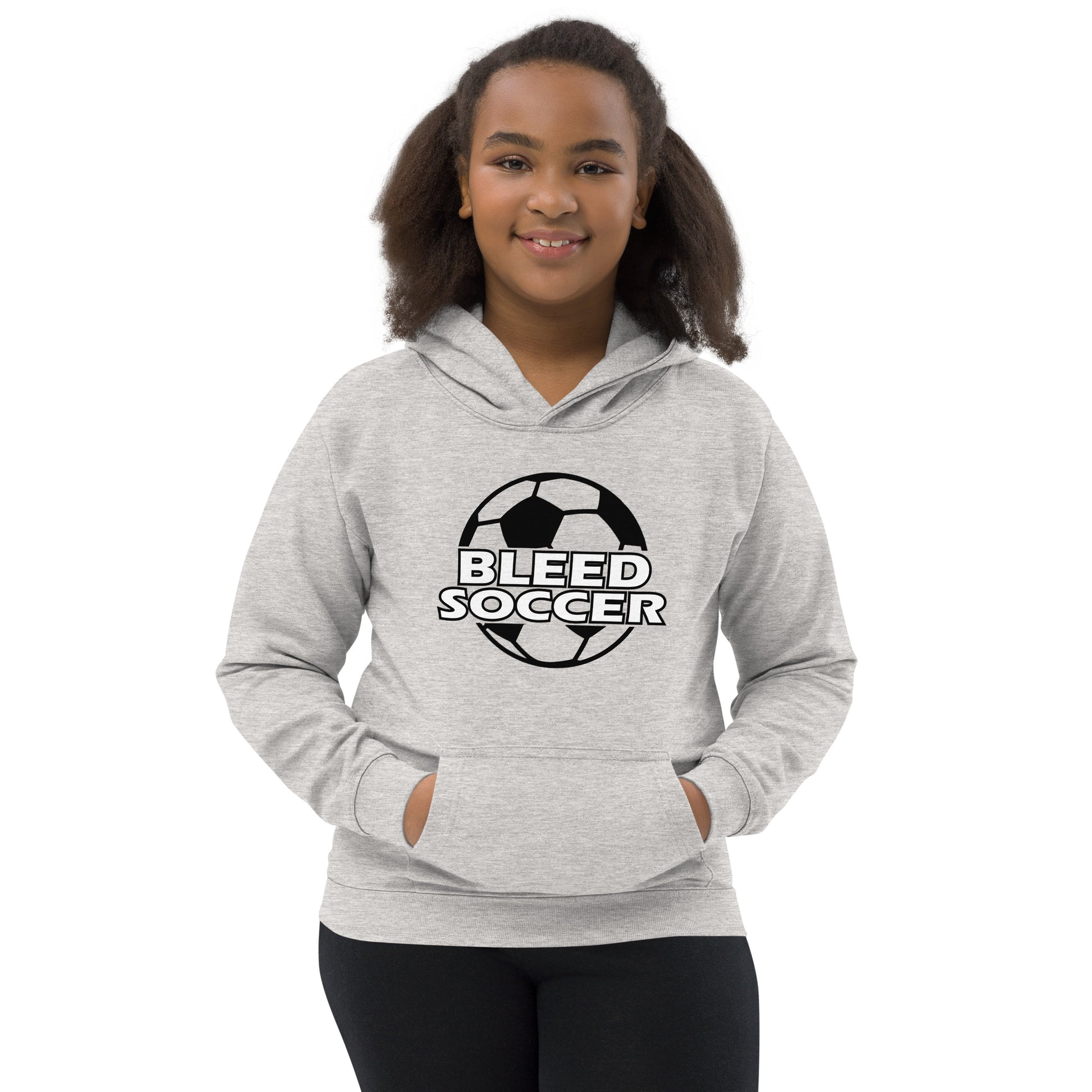 Best Unisex Great Quality Bleed Soccer Youth Printed Hoodie
