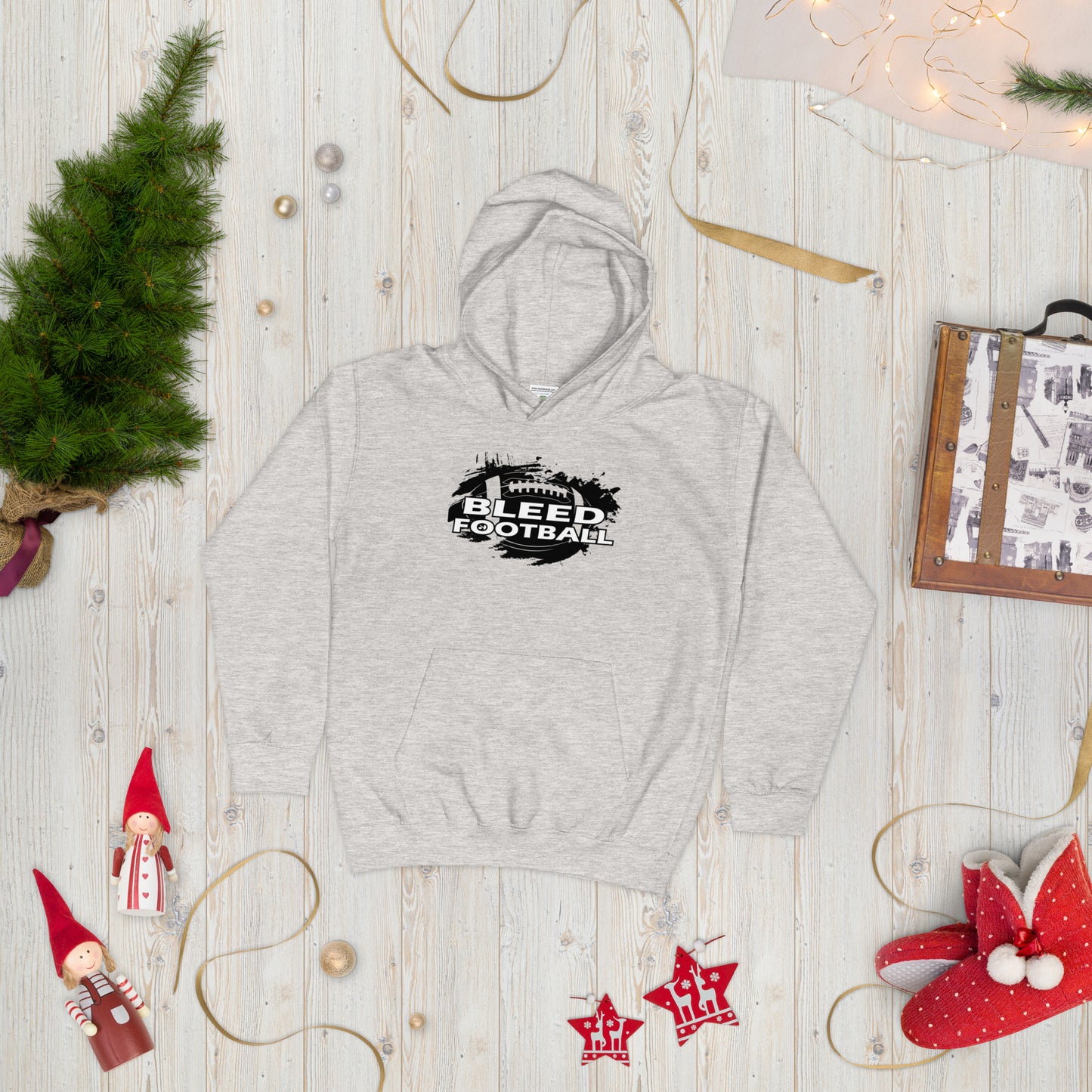 Bleed Football Kid Hoodie