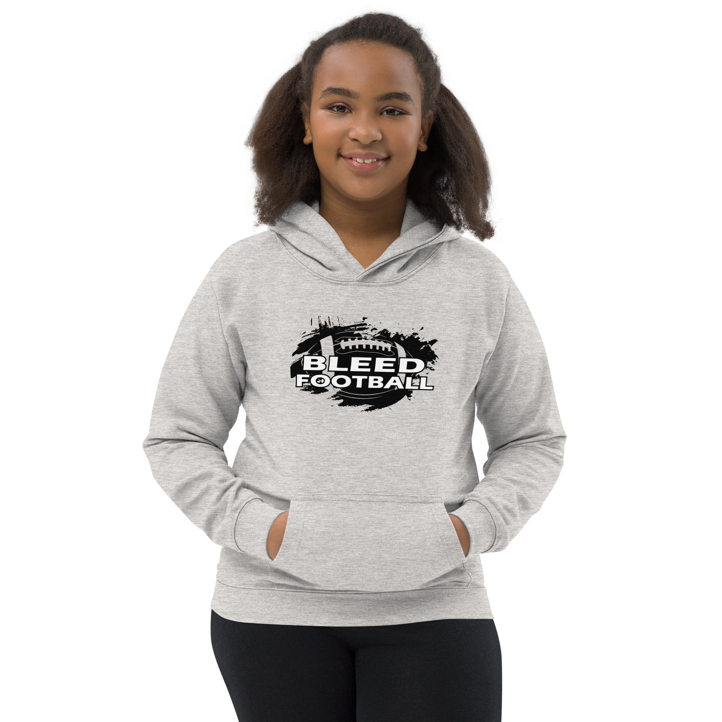 Bleed Football Kid Hoodie