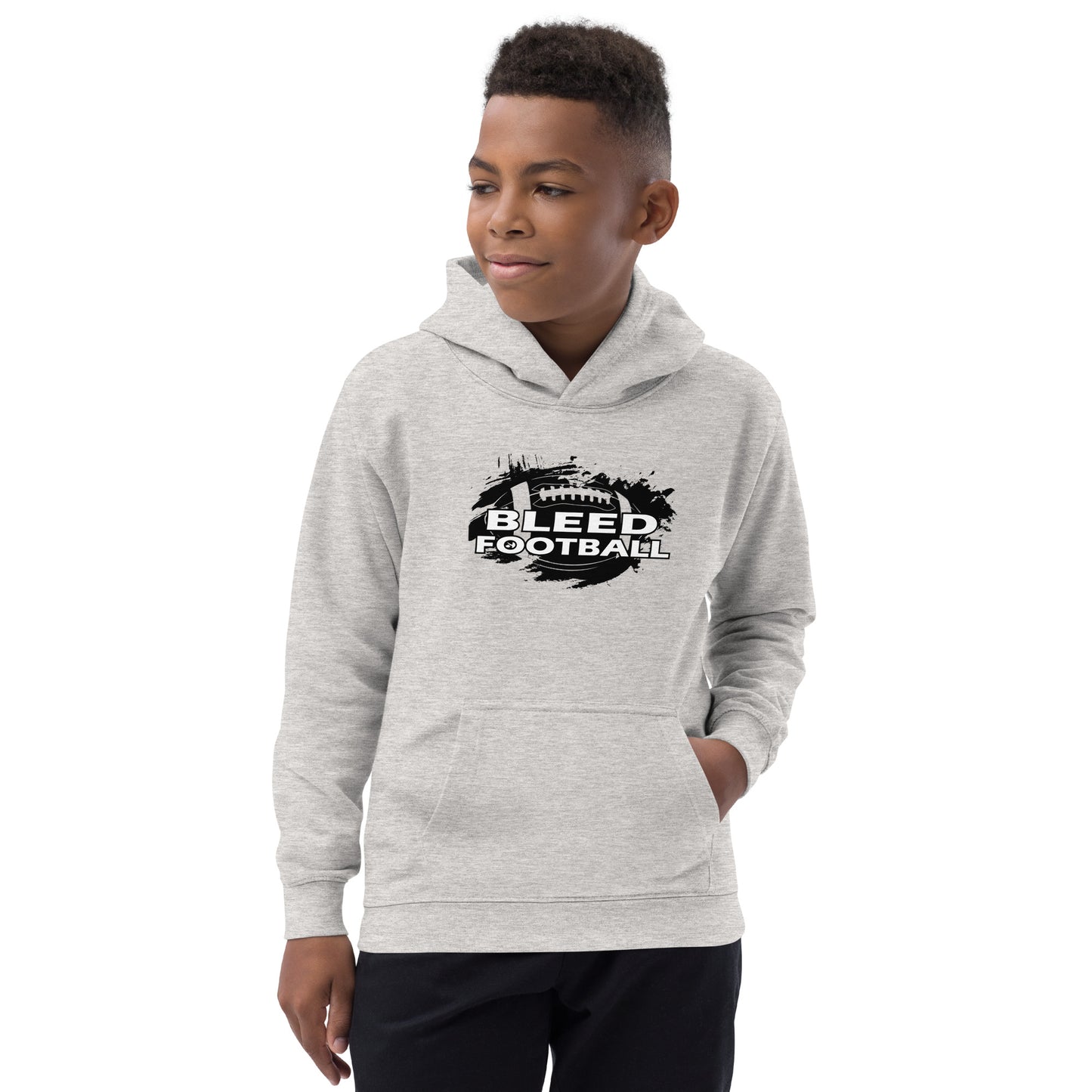 Bleed Football Kid Hoodie
