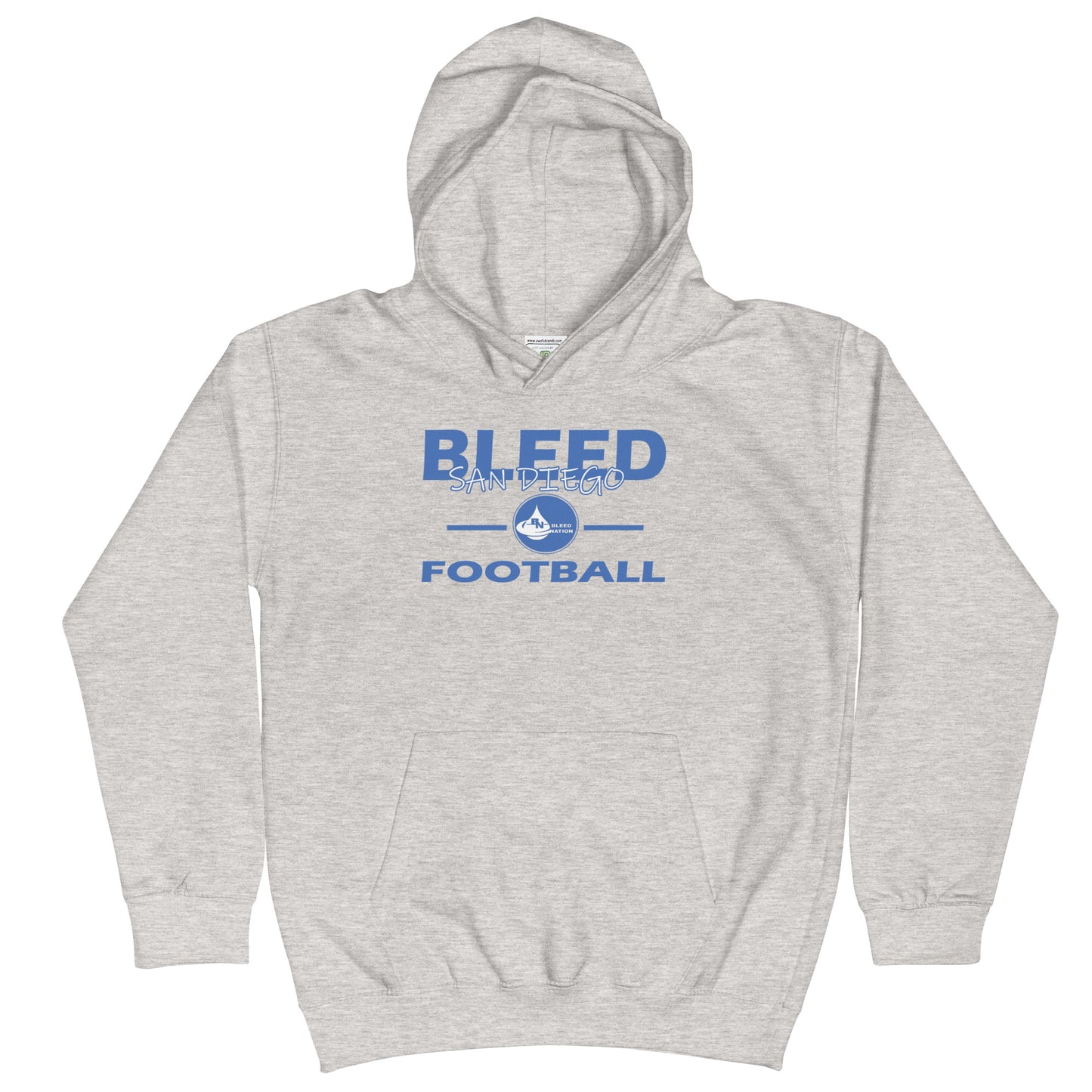 Bleed Dallas Football Kids Hoodie