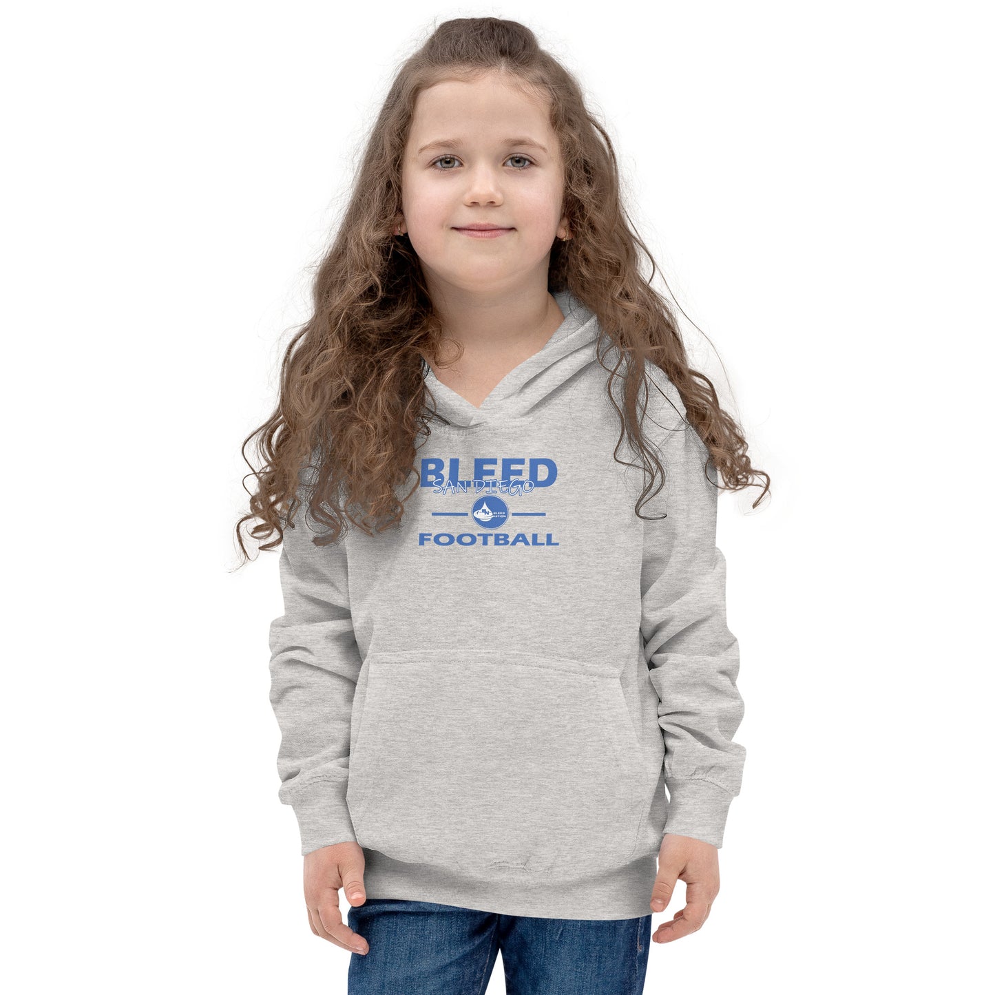 Bleed Dallas Football Kids Hoodie