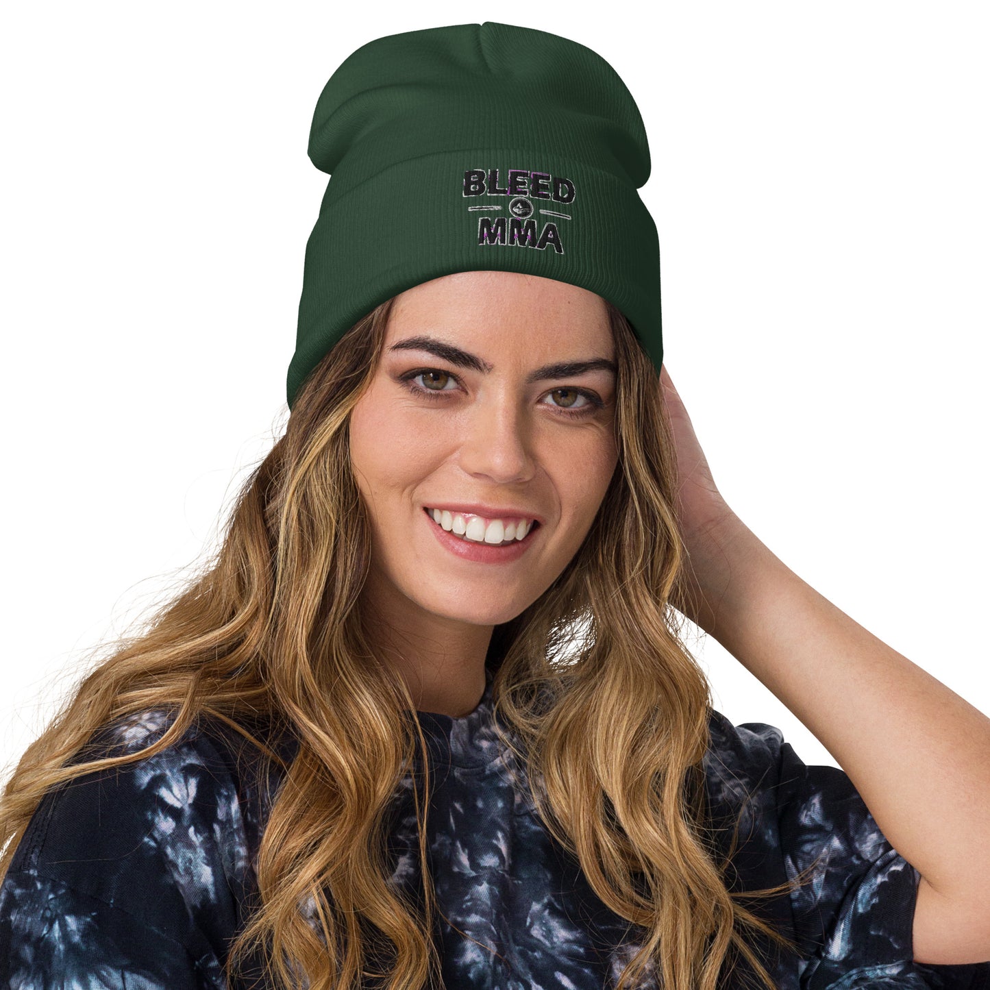 Bleed MMA Embroidered Beanie