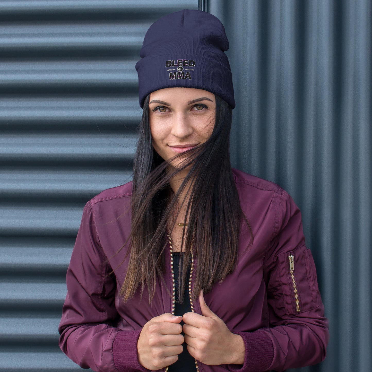 Bleed MMA Embroidered Beanie