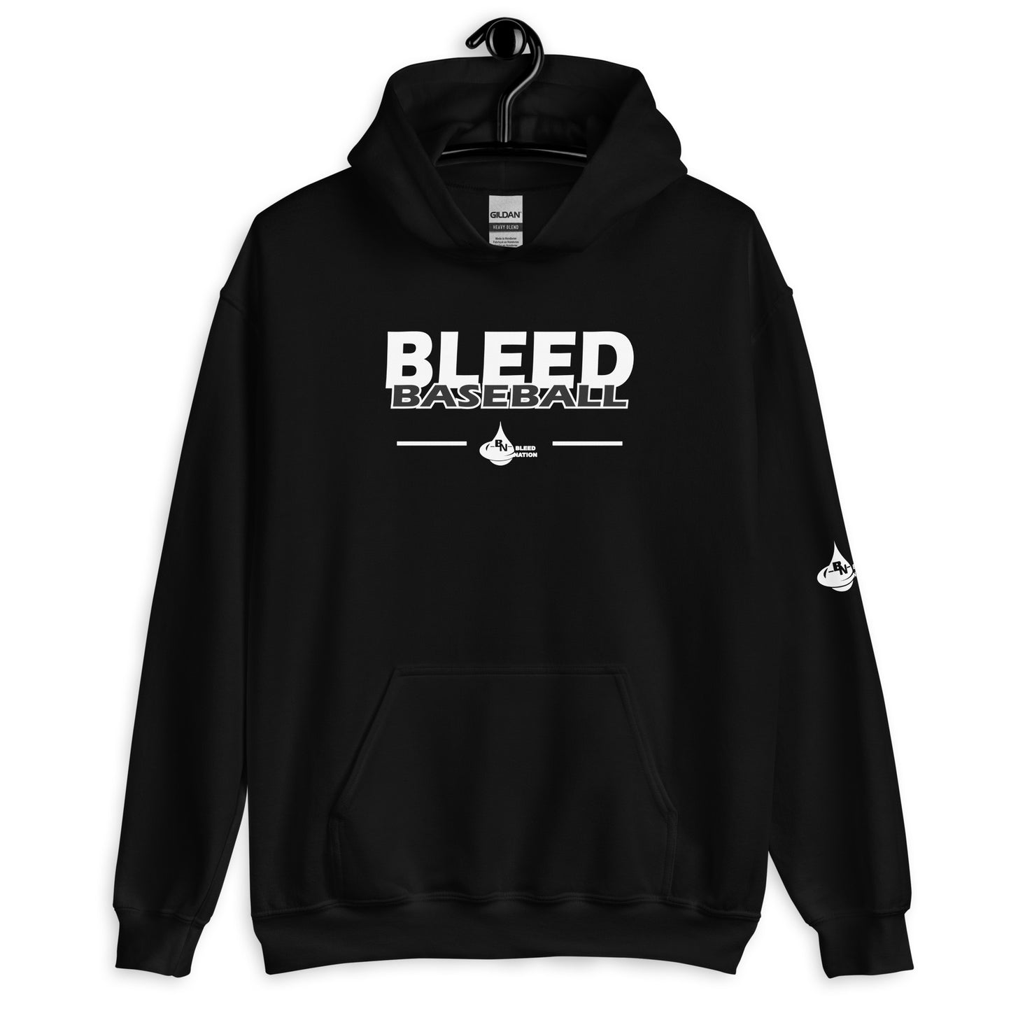 Bleed Baseball Unisex Hoodie