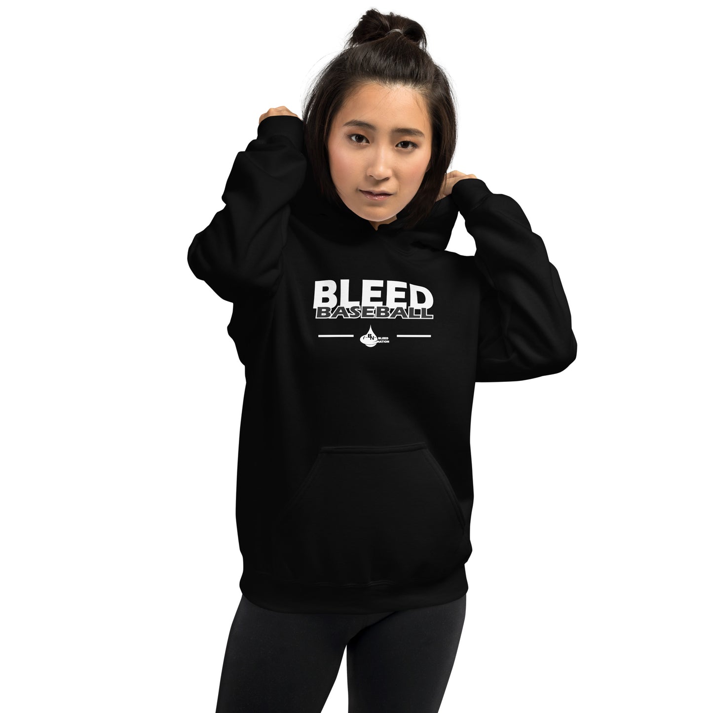 Bleed Baseball Unisex Hoodie