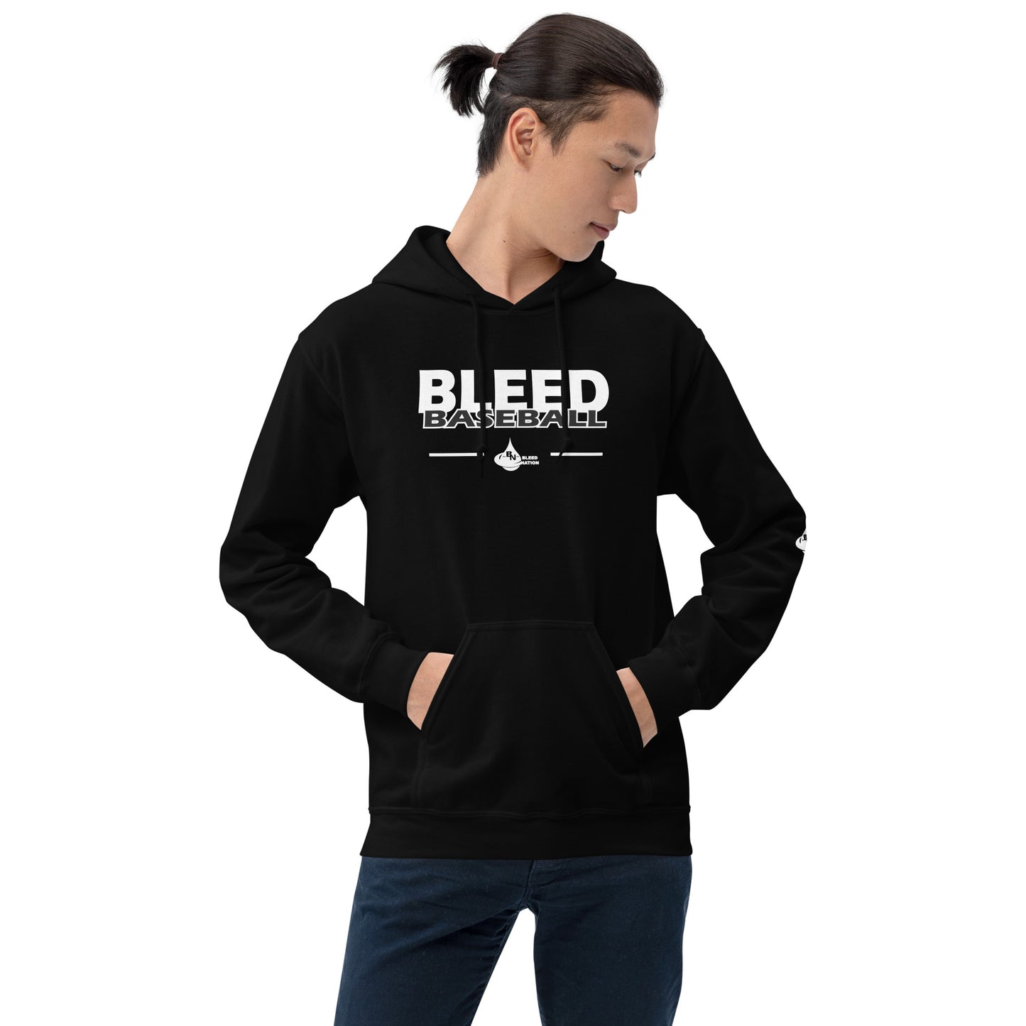 Bleed Baseball Unisex Hoodie