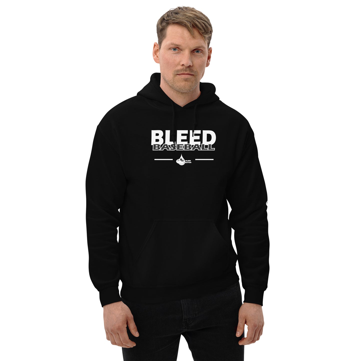 Bleed Baseball Unisex Hoodie