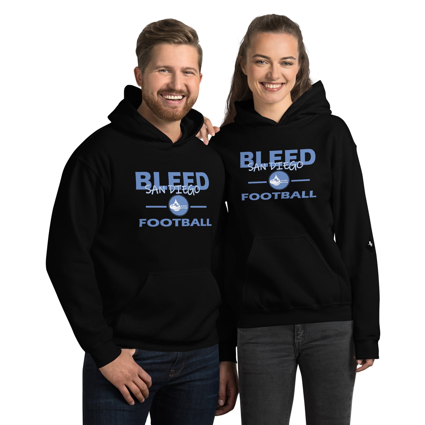 Bleed San Diego Football Unisex Hoodie