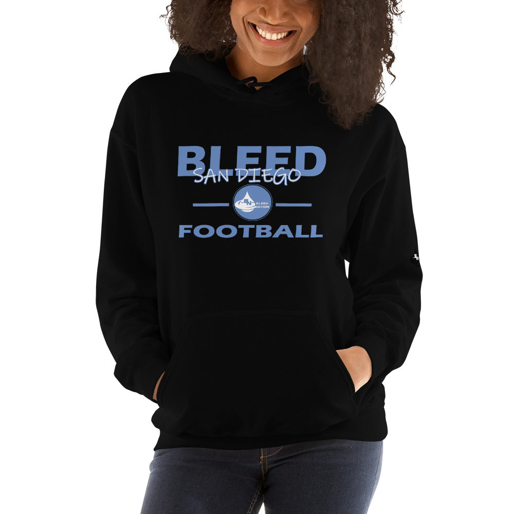 Bleed San Diego Football Unisex Hoodie
