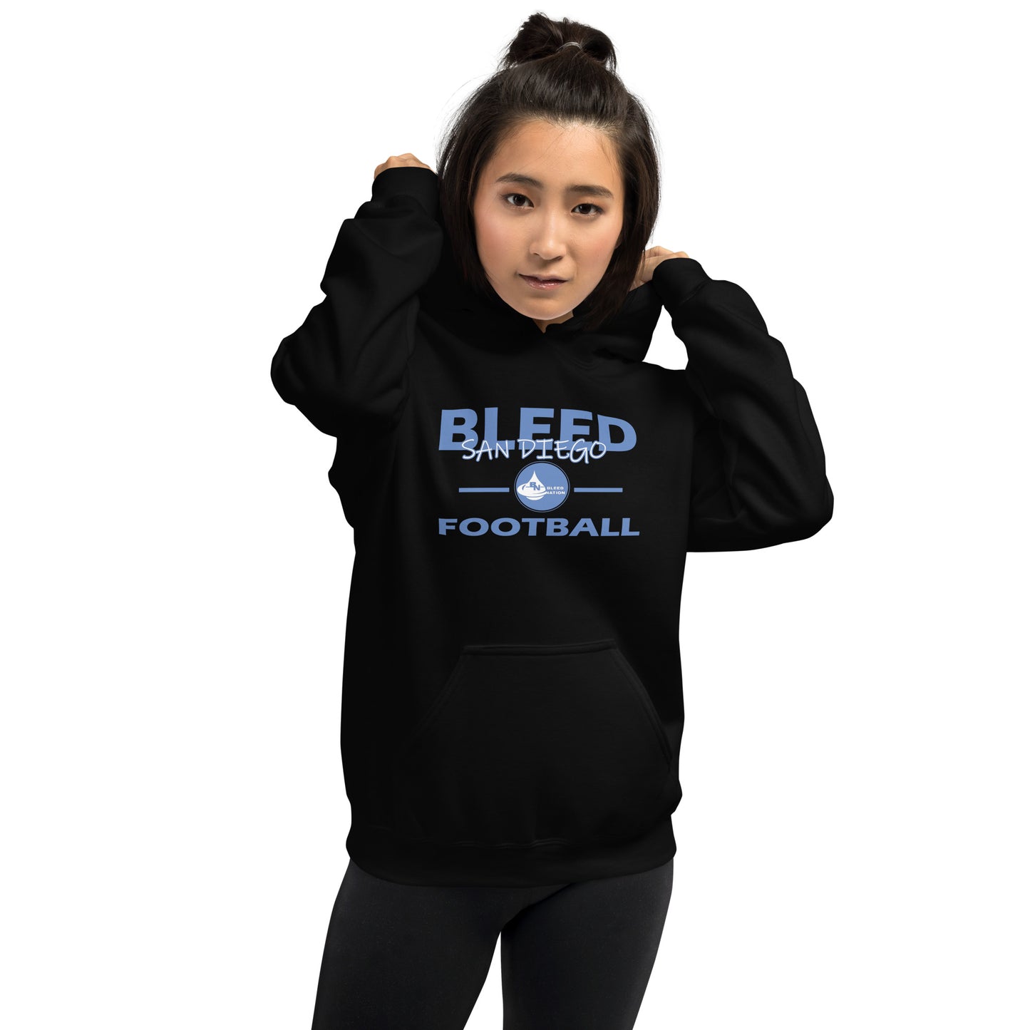 Bleed San Diego Football Unisex Hoodie