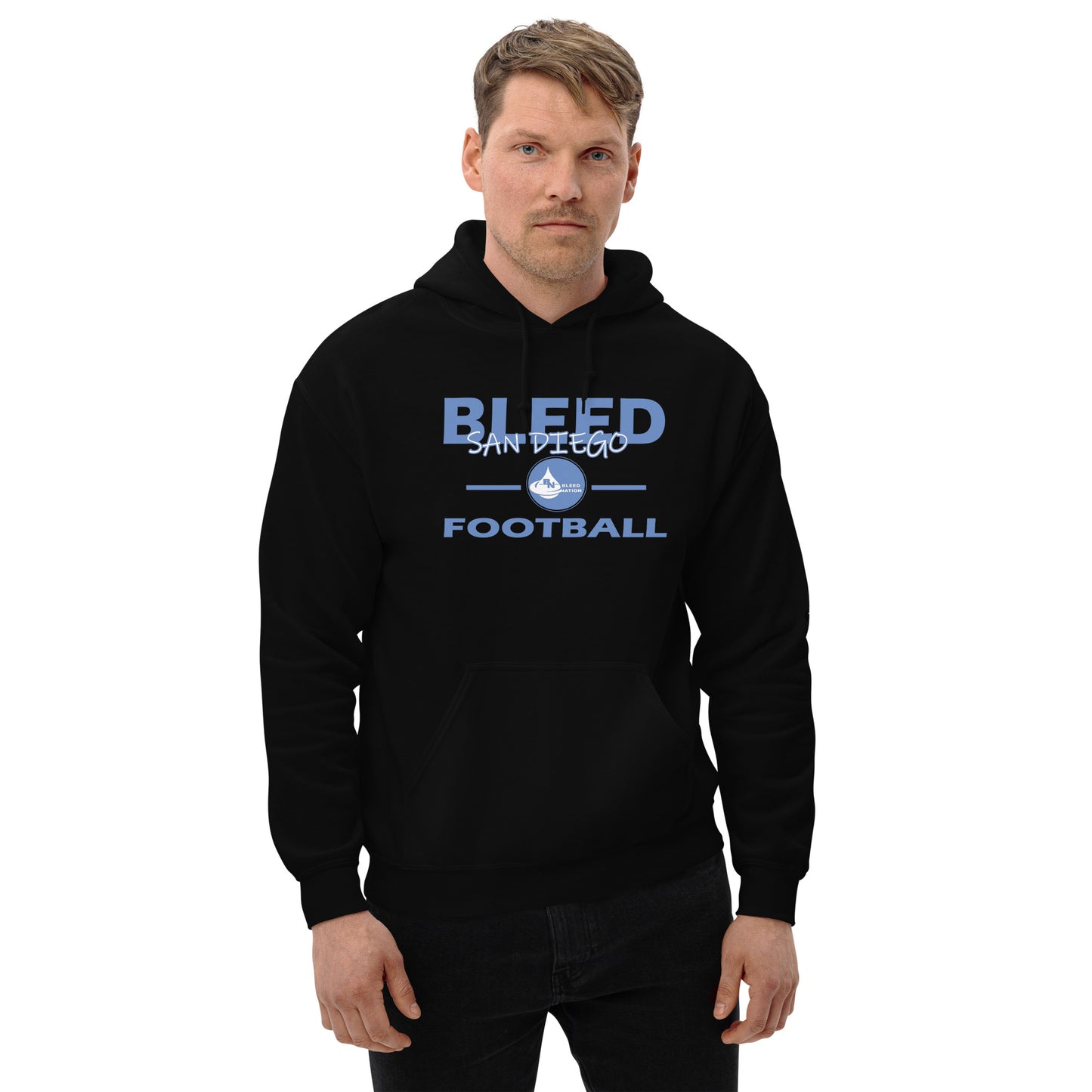 Bleed San Diego Football Unisex Hoodie