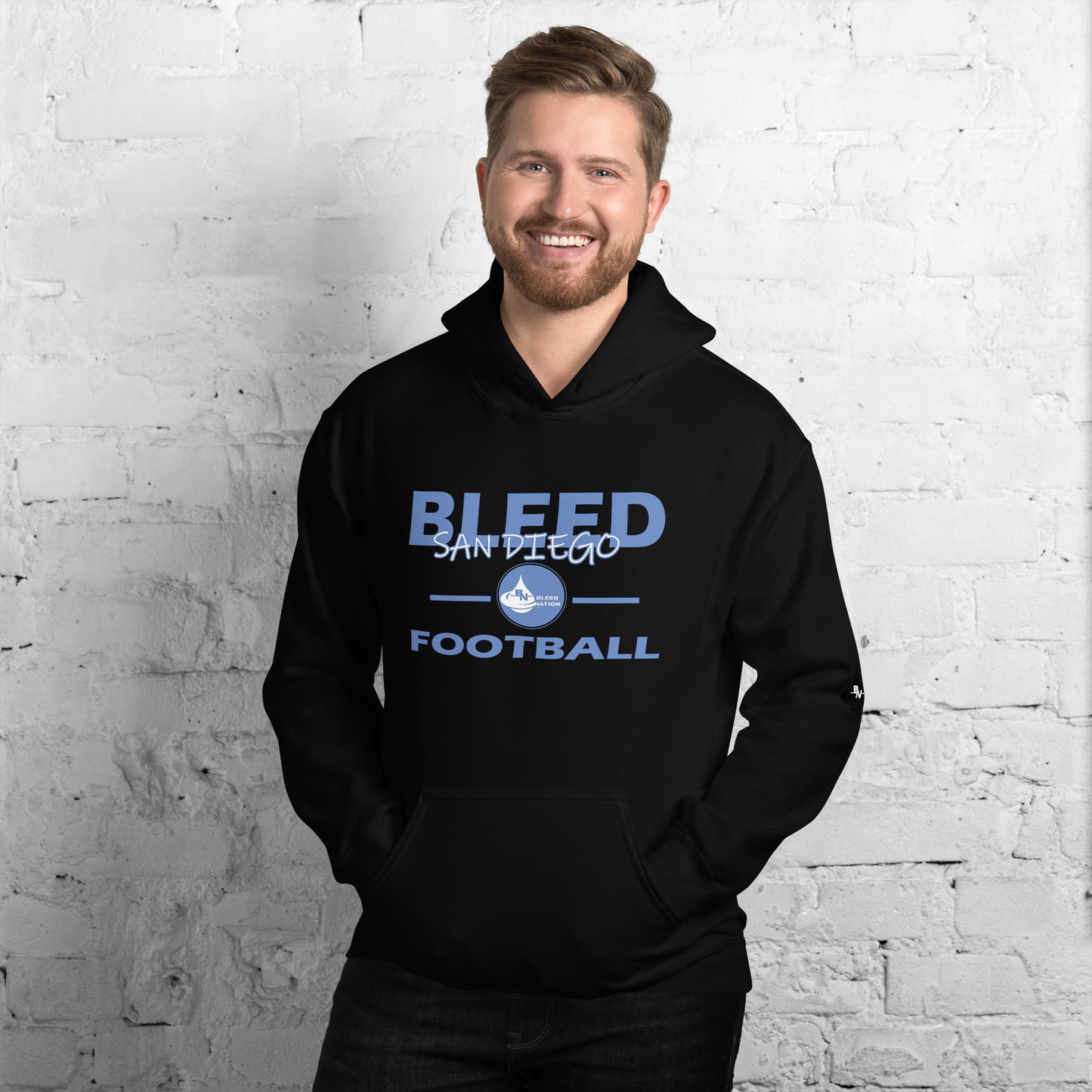 Bleed San Diego Football Unisex Hoodie