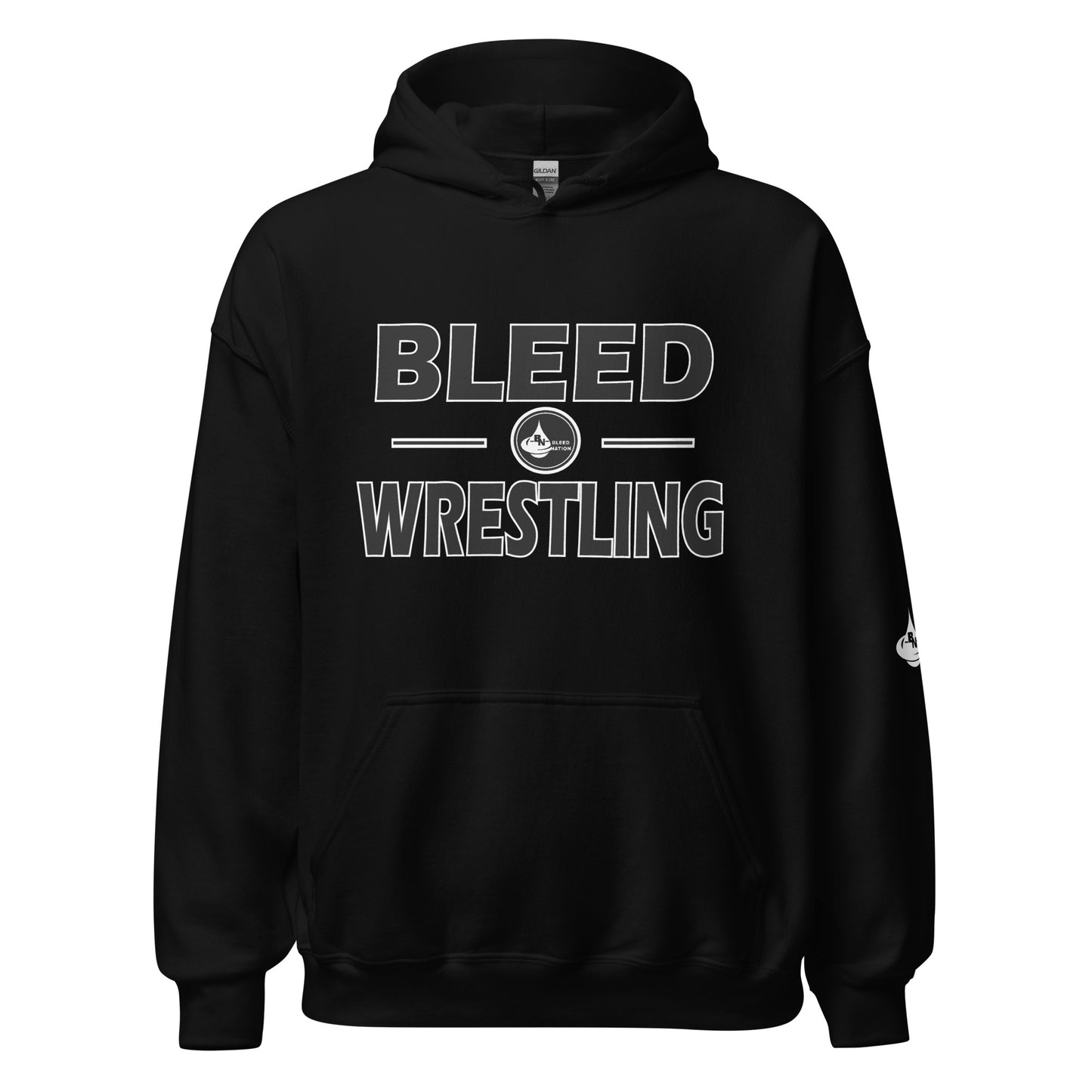 Bleed Wrestling Unisex Hoodie