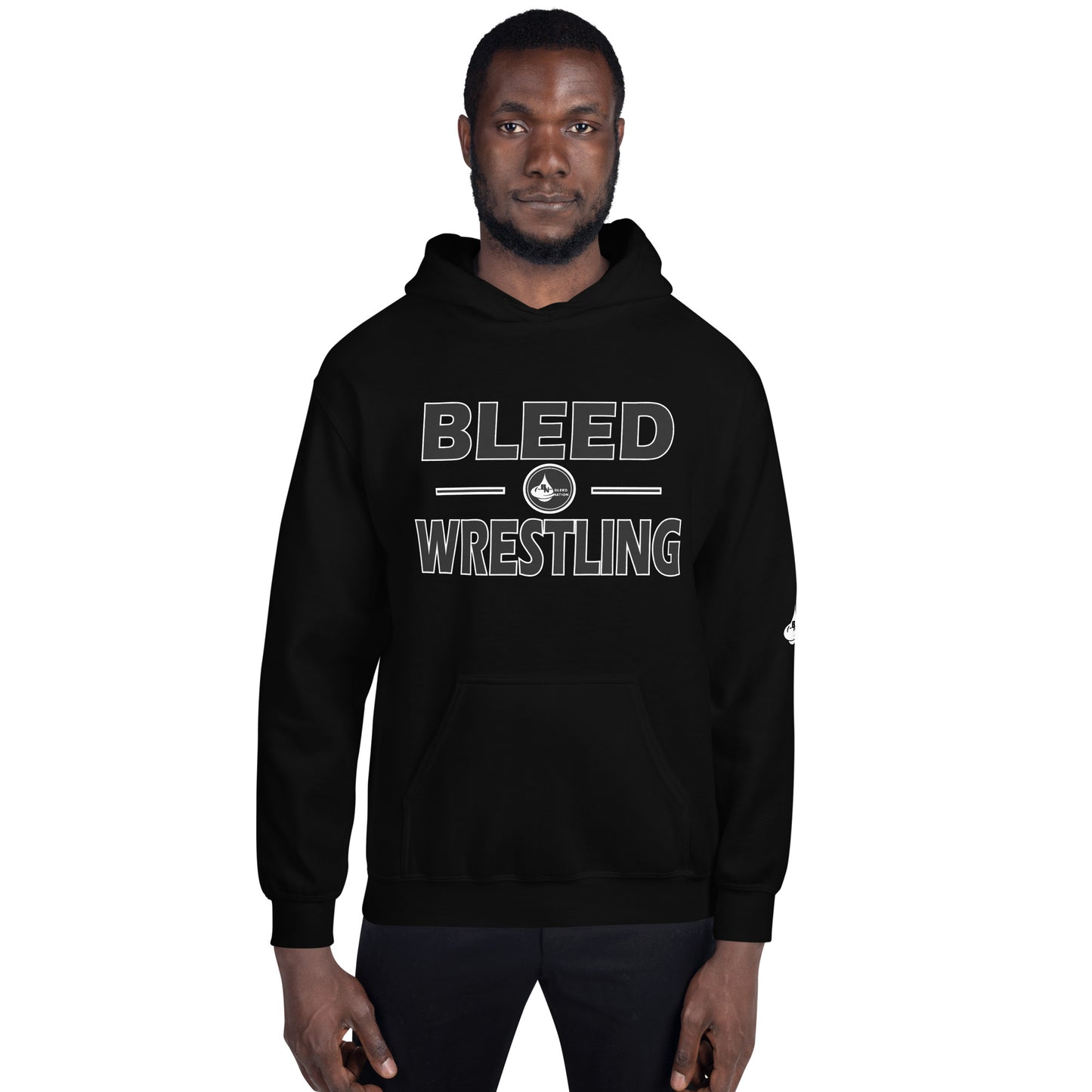 Bleed Wrestling Unisex Hoodie