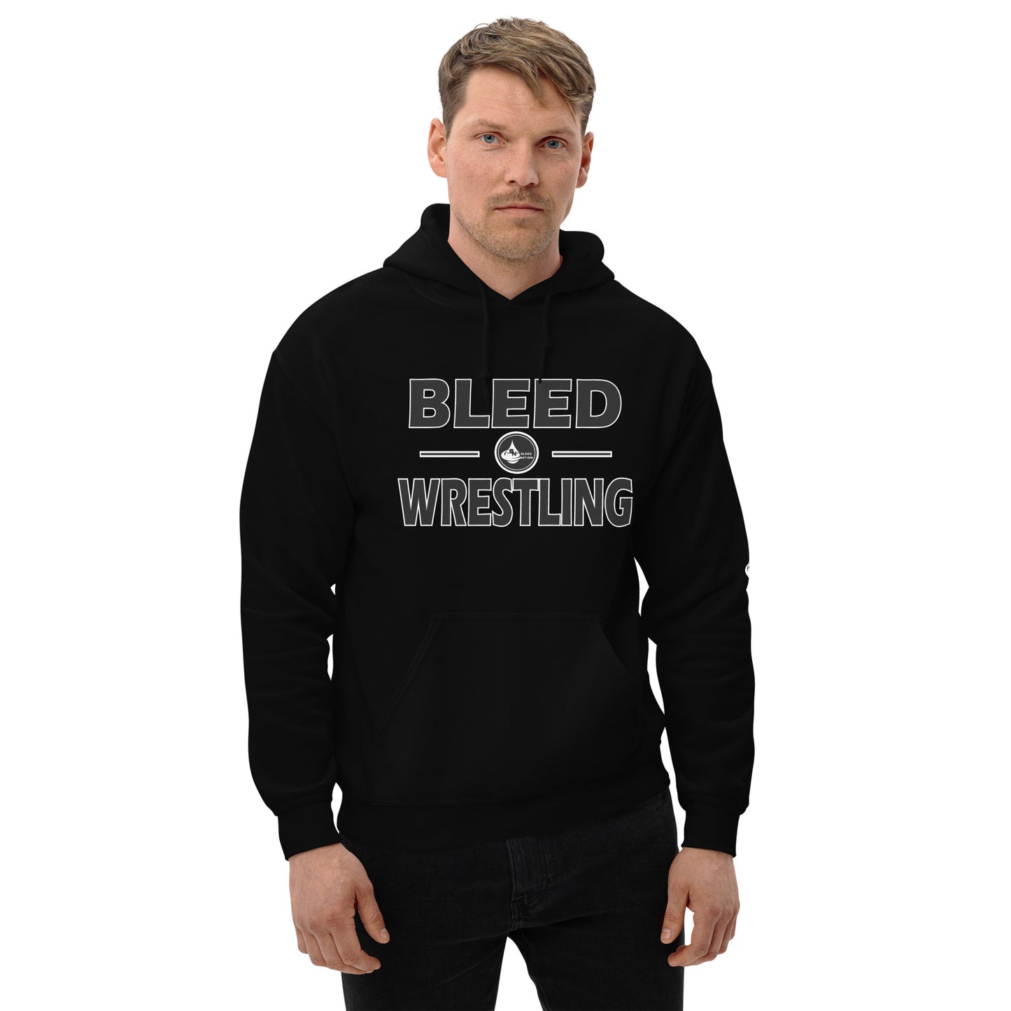 Bleed Wrestling Unisex Hoodie