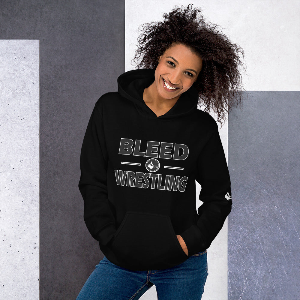 Bleed Wrestling Unisex Hoodie
