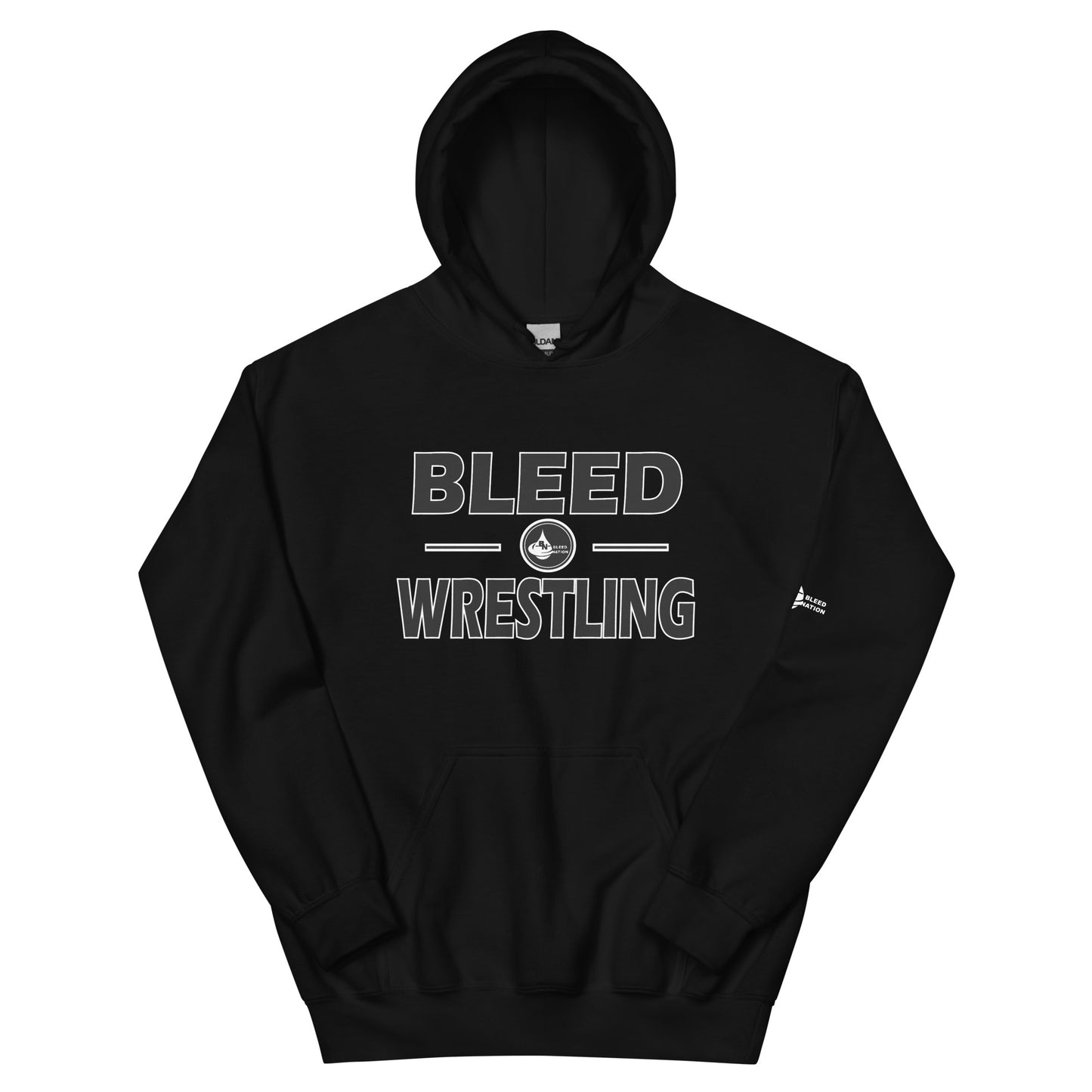 Bleed Wrestling Unisex Hoodie