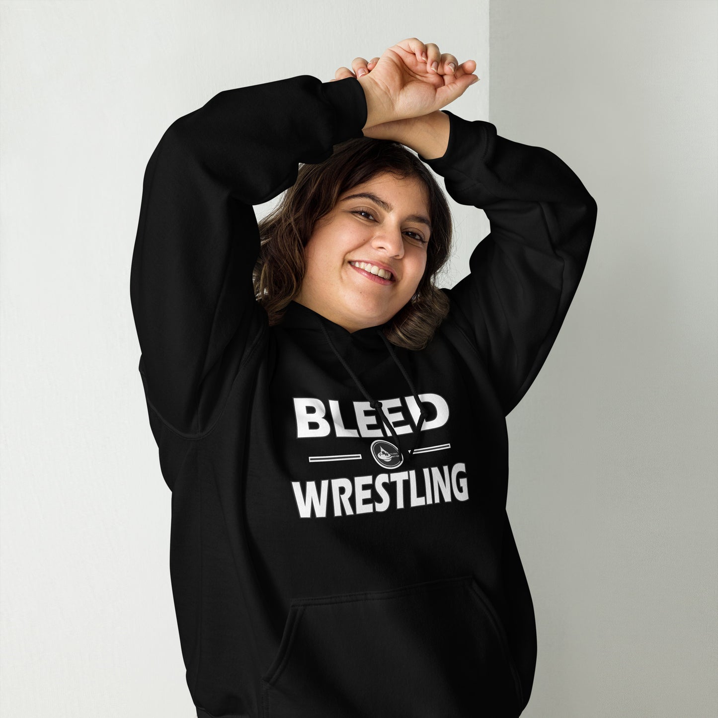 Bleed Wrestling Unisex Hoodie