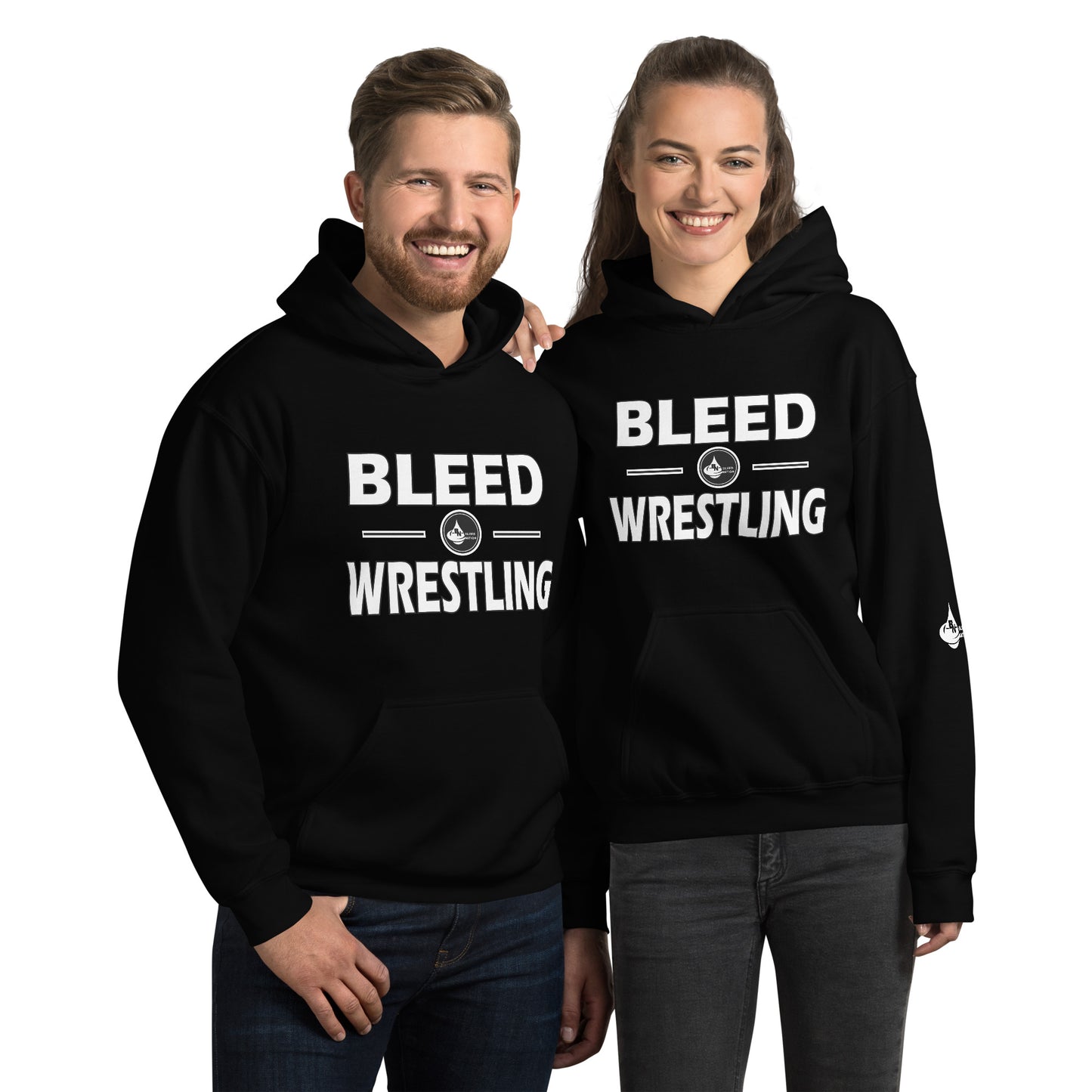 Bleed Wrestling Unisex Hoodie
