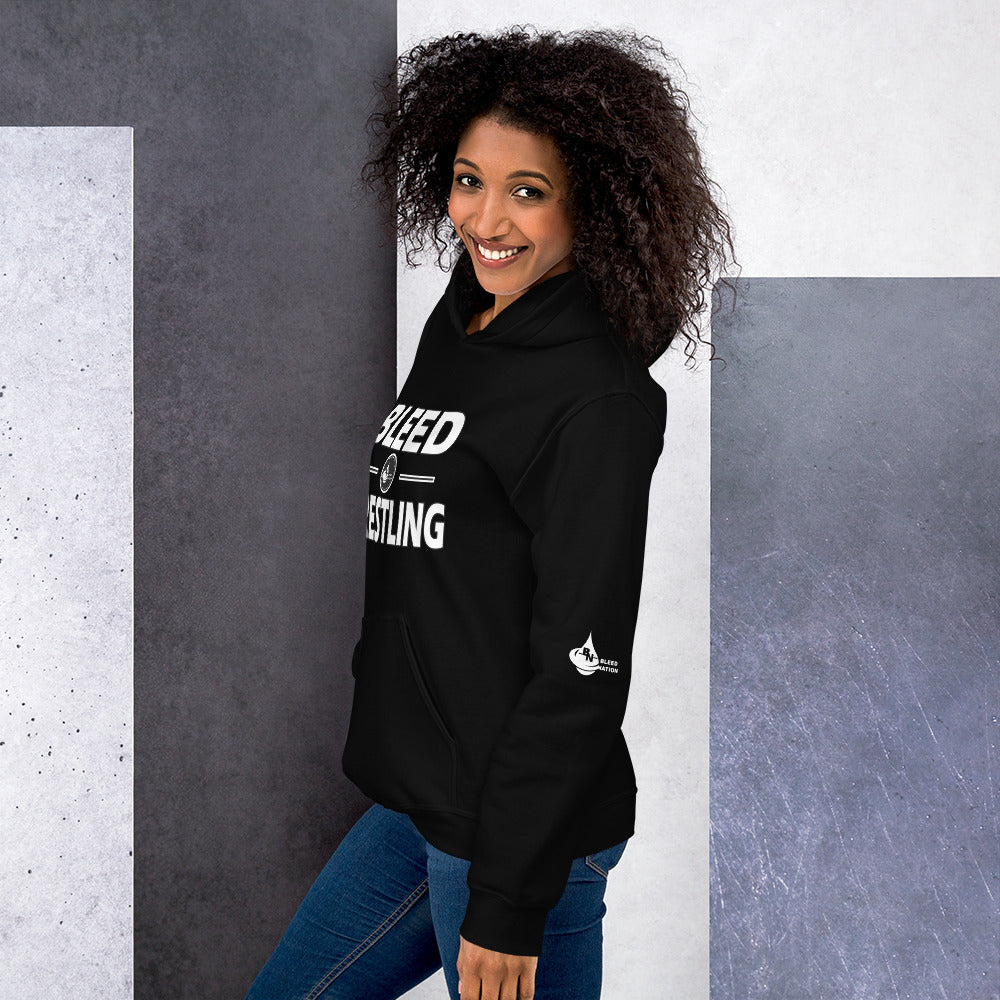 Bleed Wrestling Unisex Hoodie