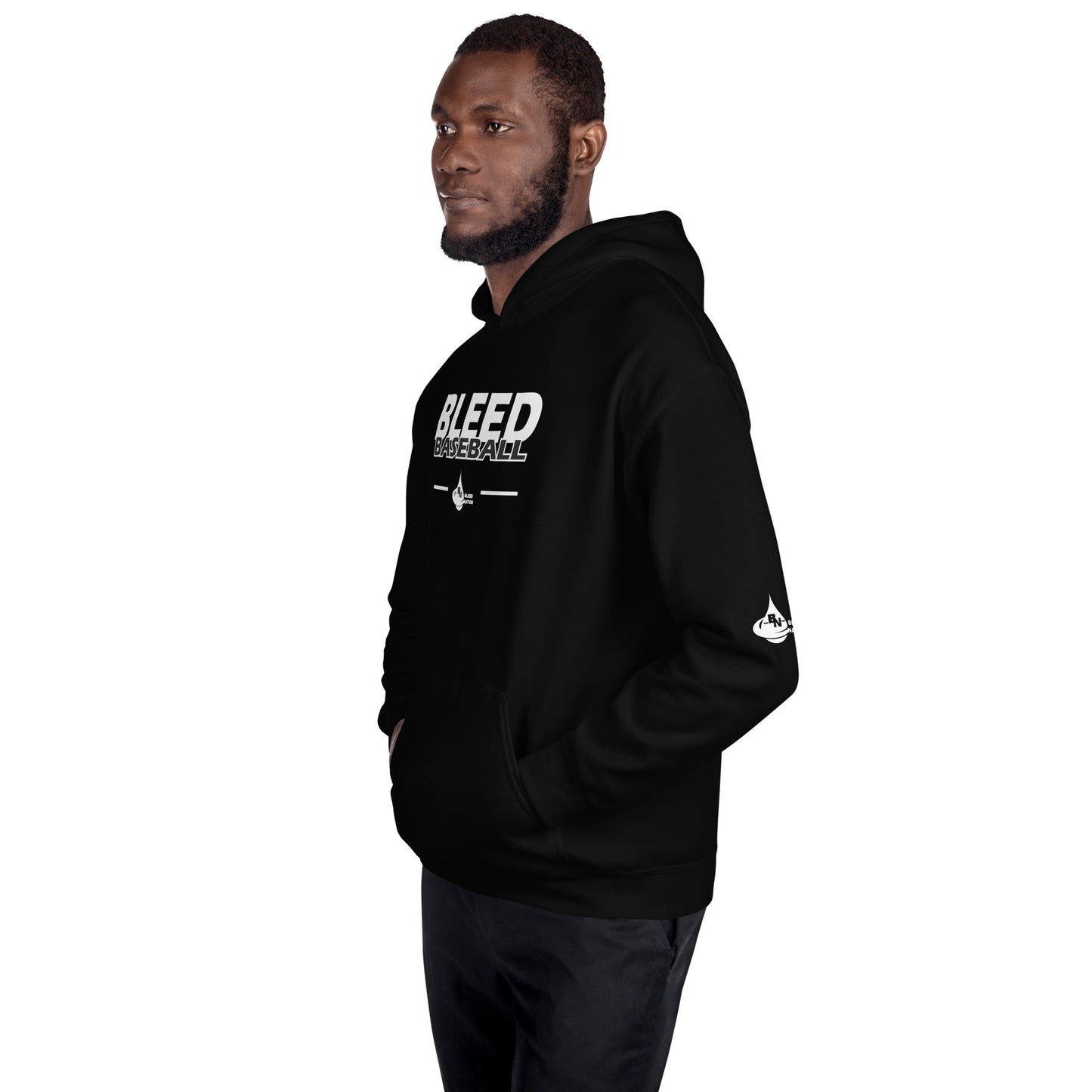Bleed Baseball Unisex Hoodie