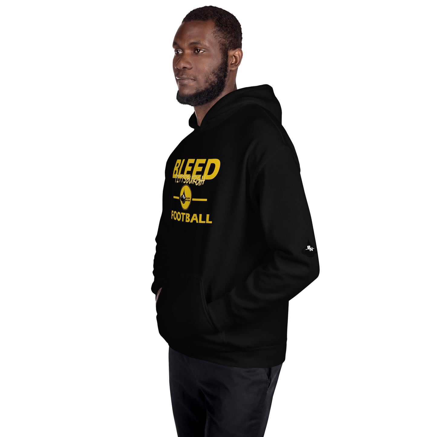 Bleed Pittsburgh Football Unisex Hoodie