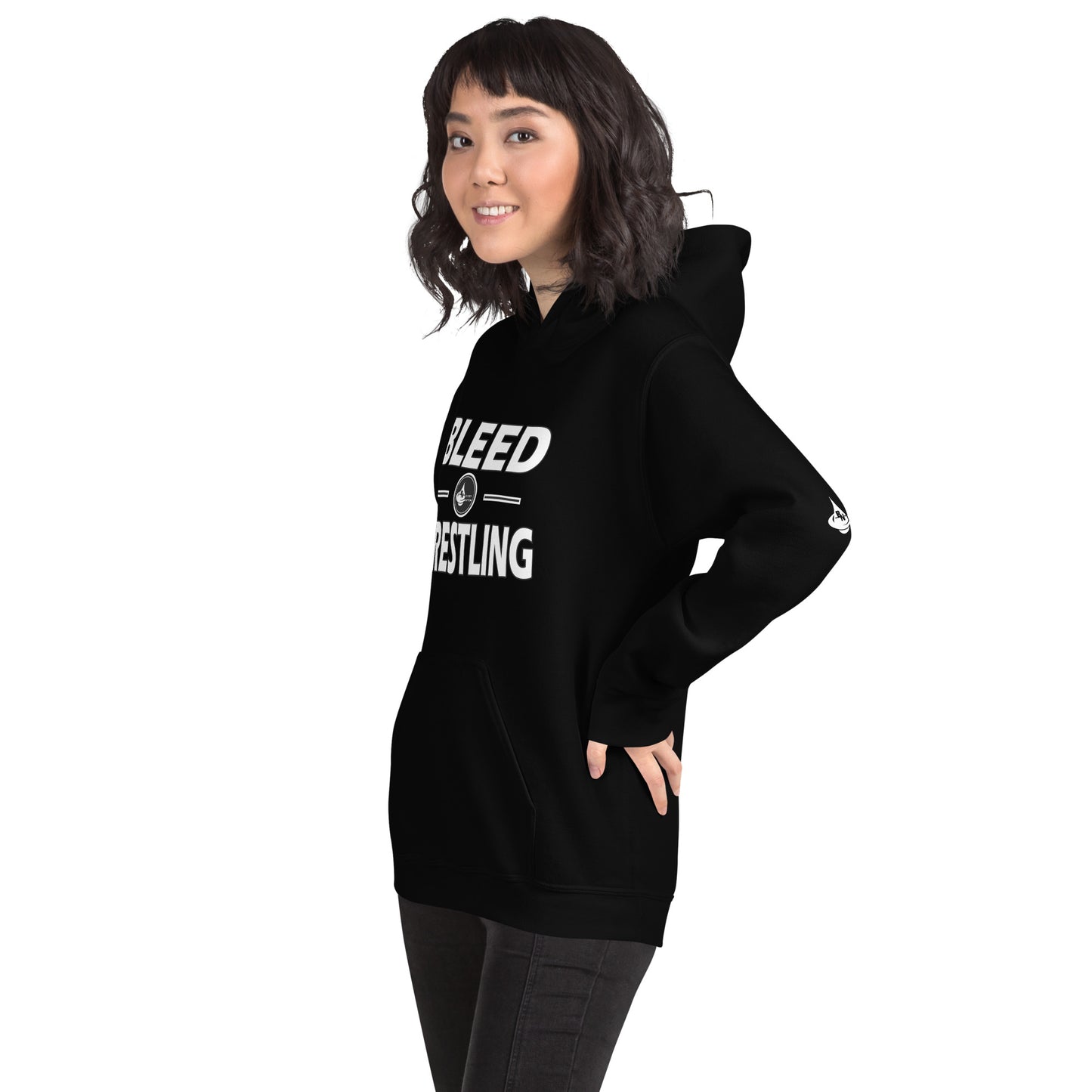 Bleed Wrestling Unisex Hoodie