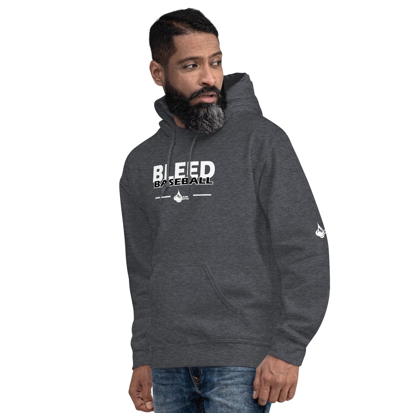 Bleed Baseball Unisex Hoodie